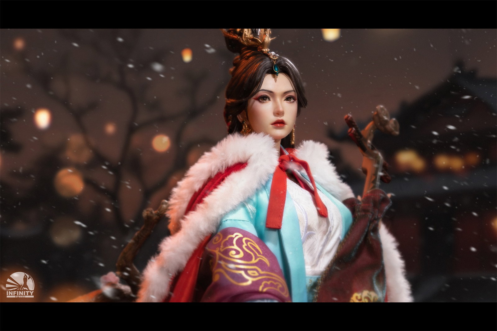Four Beauties Series Zhaojun Leaves the Frontier image 8