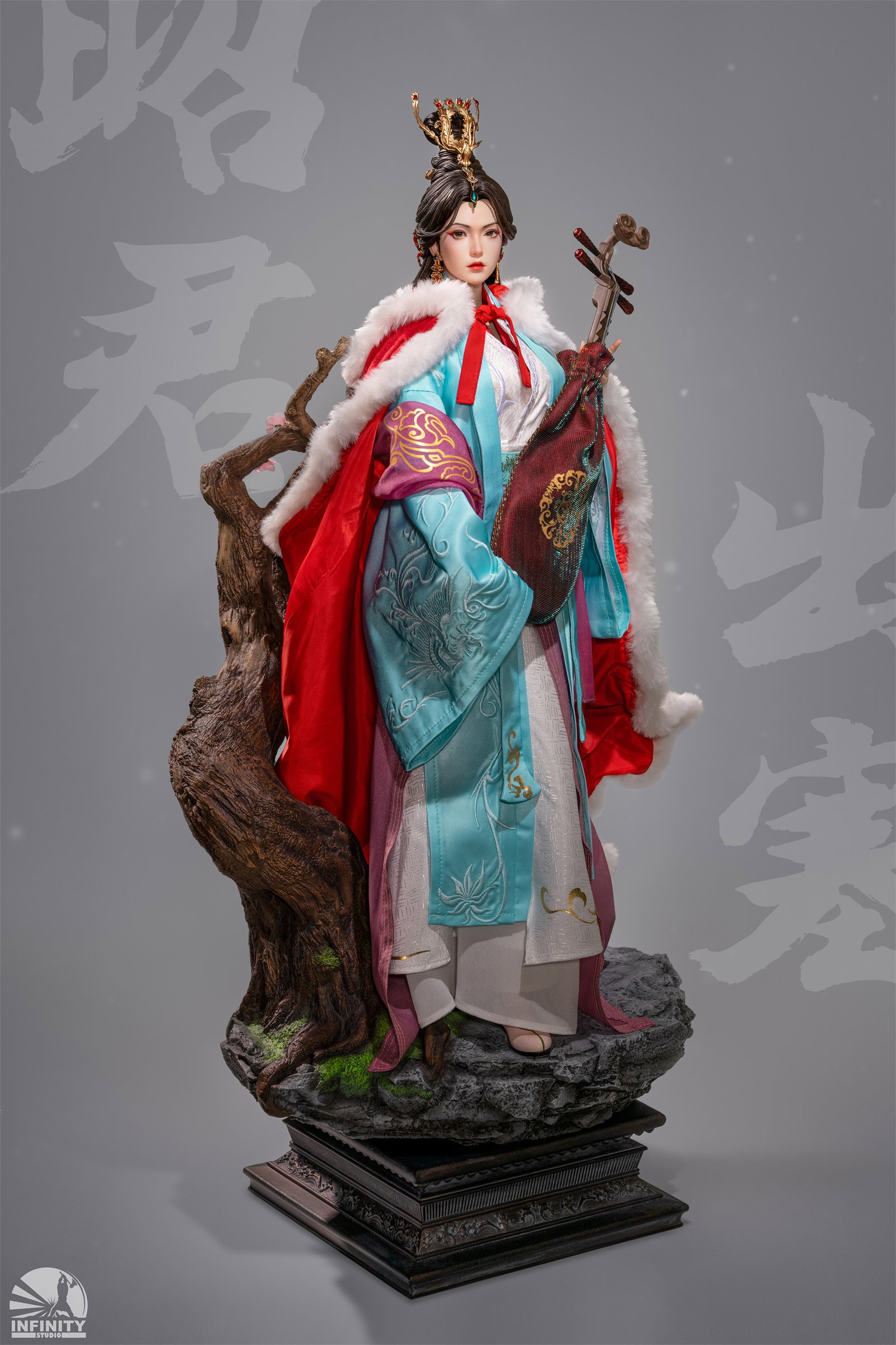 Four Beauties Series Zhaojun Leaves the Frontier image 9