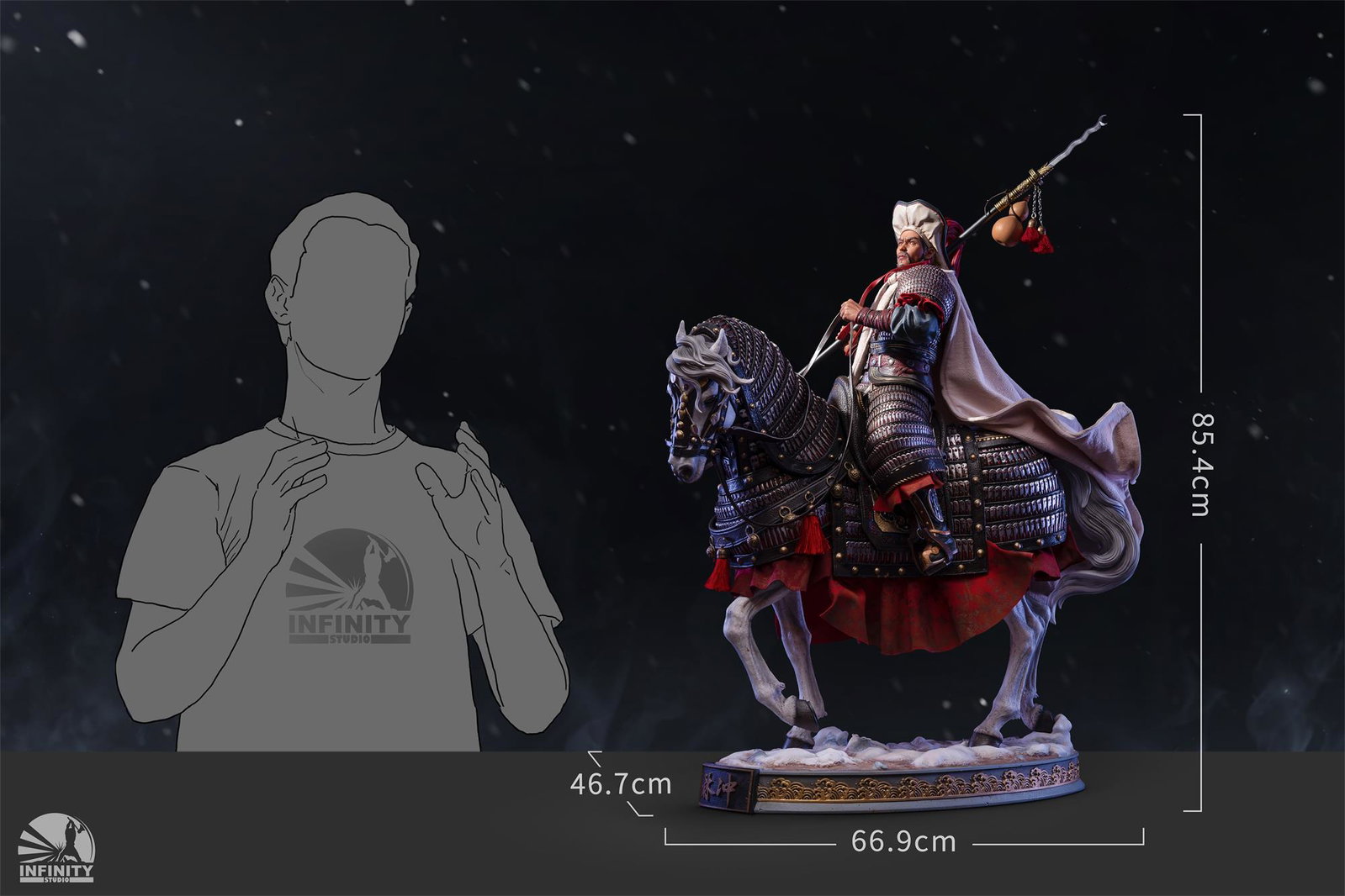 Water Margin Heroes Leopard Head Lin Chong Cavalry General image 10