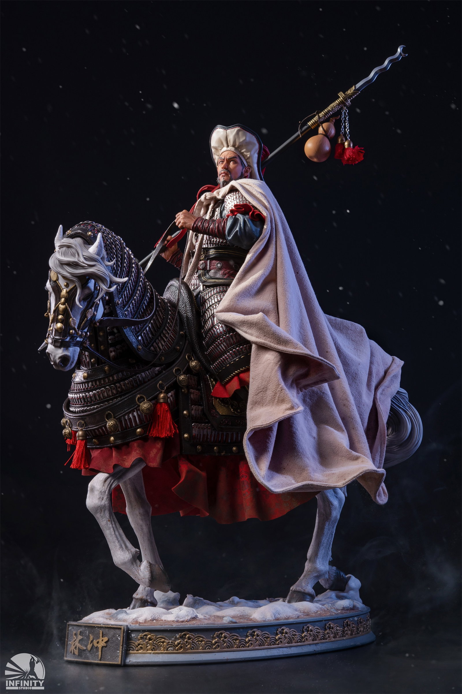 Water Margin Heroes Leopard Head Lin Chong Cavalry General image 2