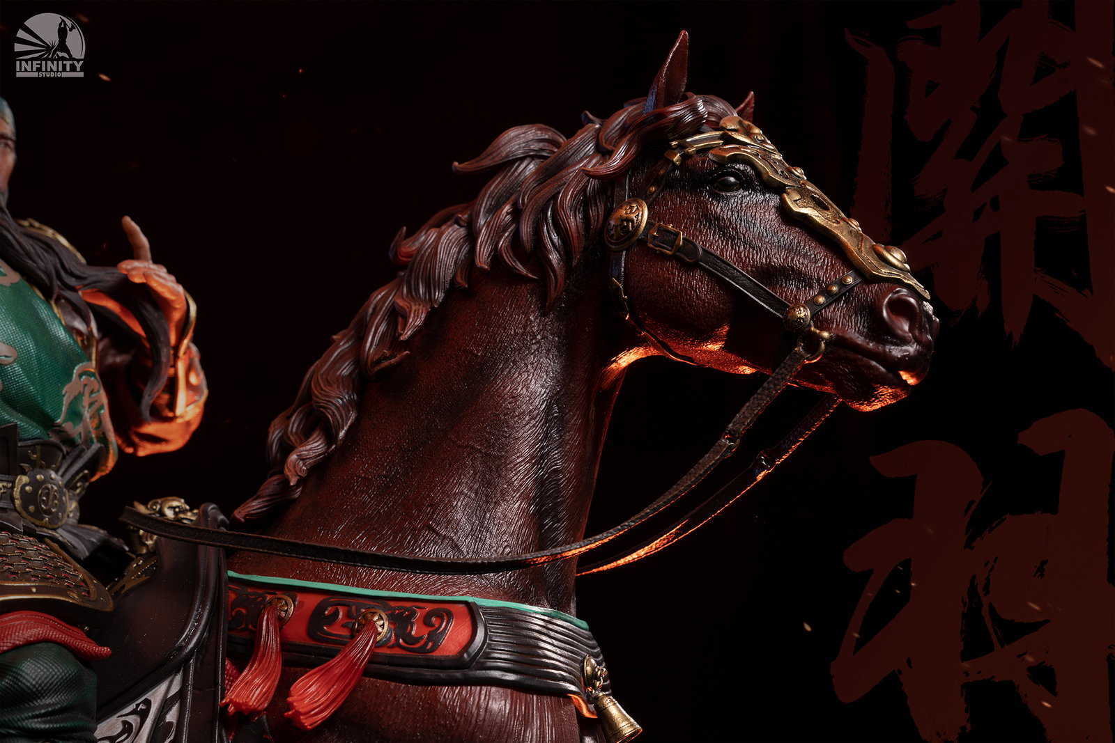 Three Kingdoms Heroes Series Blade-Bearing Martial Saint Guan Yunchang Color Version image 8