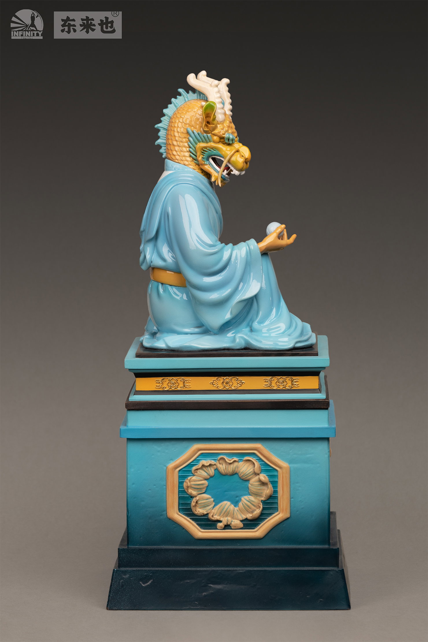 Infinity Studio x Dong Lai Ye Chinese Zodiac Animal Heads Dragon Azure Sea Dragon Roar image 7