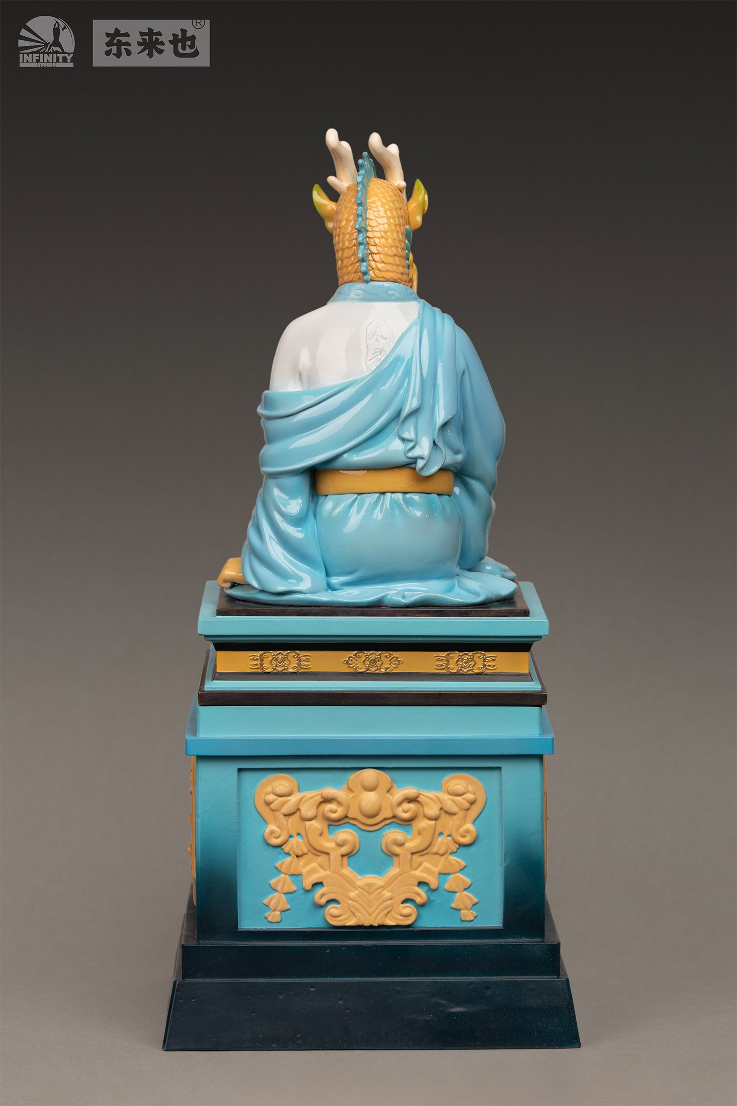 Infinity Studio x Dong Lai Ye Chinese Zodiac Animal Heads Dragon Azure Sea Dragon Roar image 8