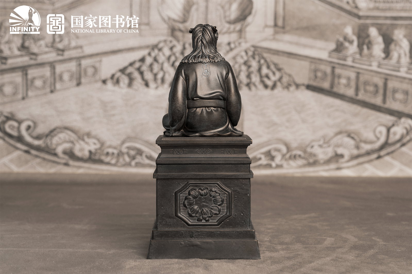 Chinese Zodiac Animal Heads Horse Moonlit Antique Bronze image 4