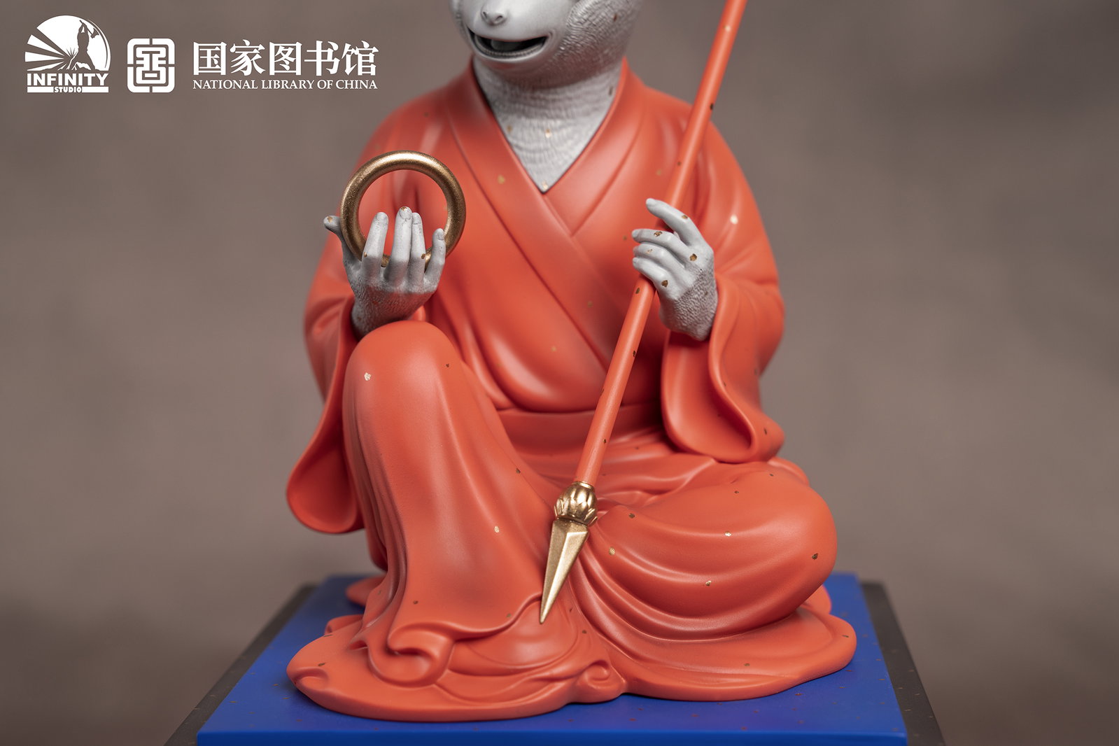 Chinese Zodiac Animal Heads Monkey Star-Dotted Sancai image 10
