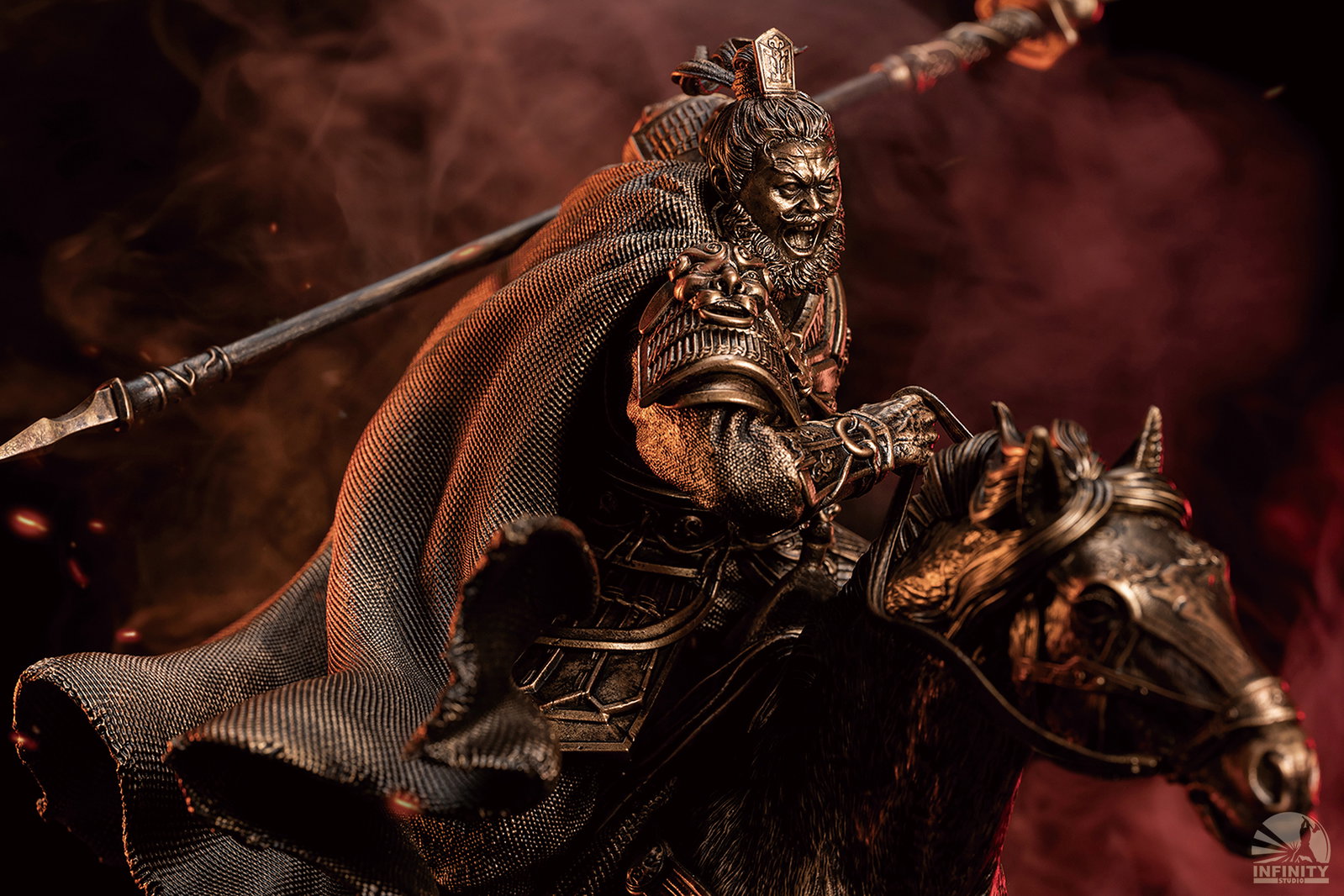 Three Kingdoms Heroes Series Zhang Fei Bronze Version image 10