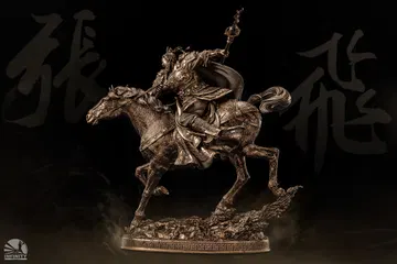 Three Kingdoms Heroes Series Zhang Fei Bronze Version