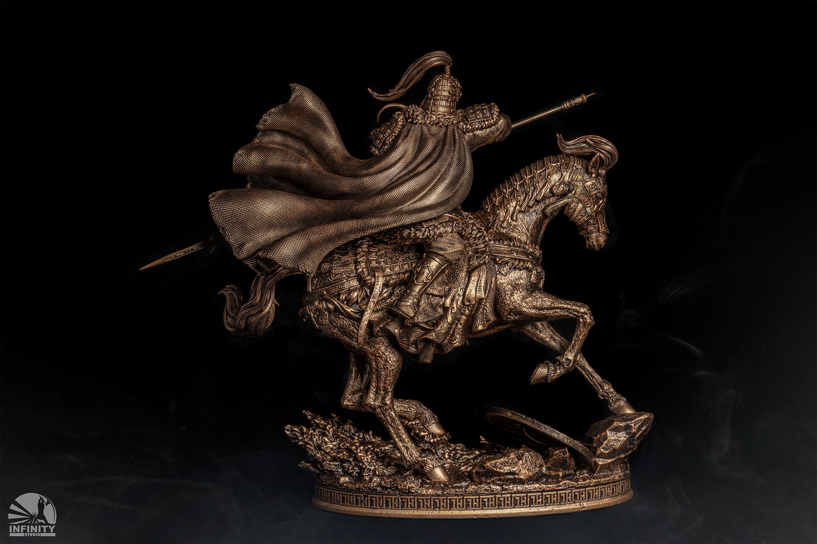 Three Kingdoms Heroes Series Ma Chao Bronze Version image 3