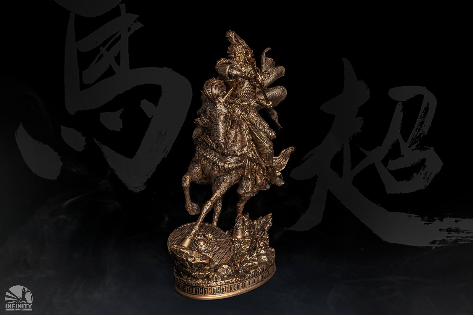 Three Kingdoms Heroes Series Ma Chao Bronze Version image 4