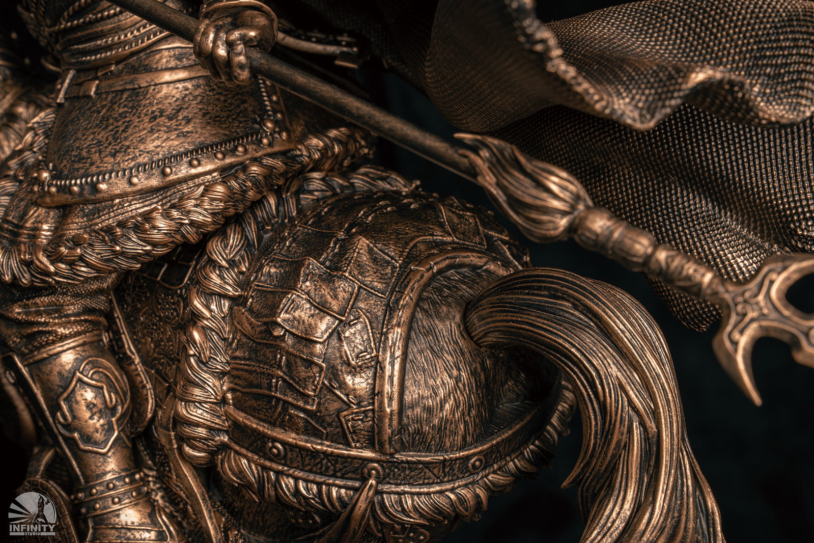 Three Kingdoms Heroes Series Ma Chao Bronze Version image 5