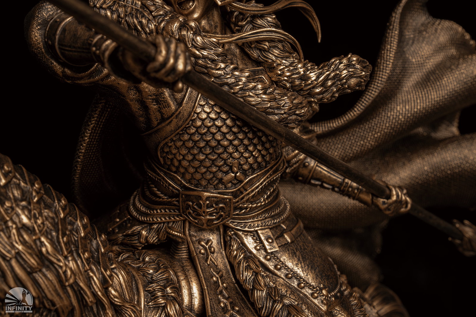 Three Kingdoms Heroes Series Ma Chao Bronze Version image 6