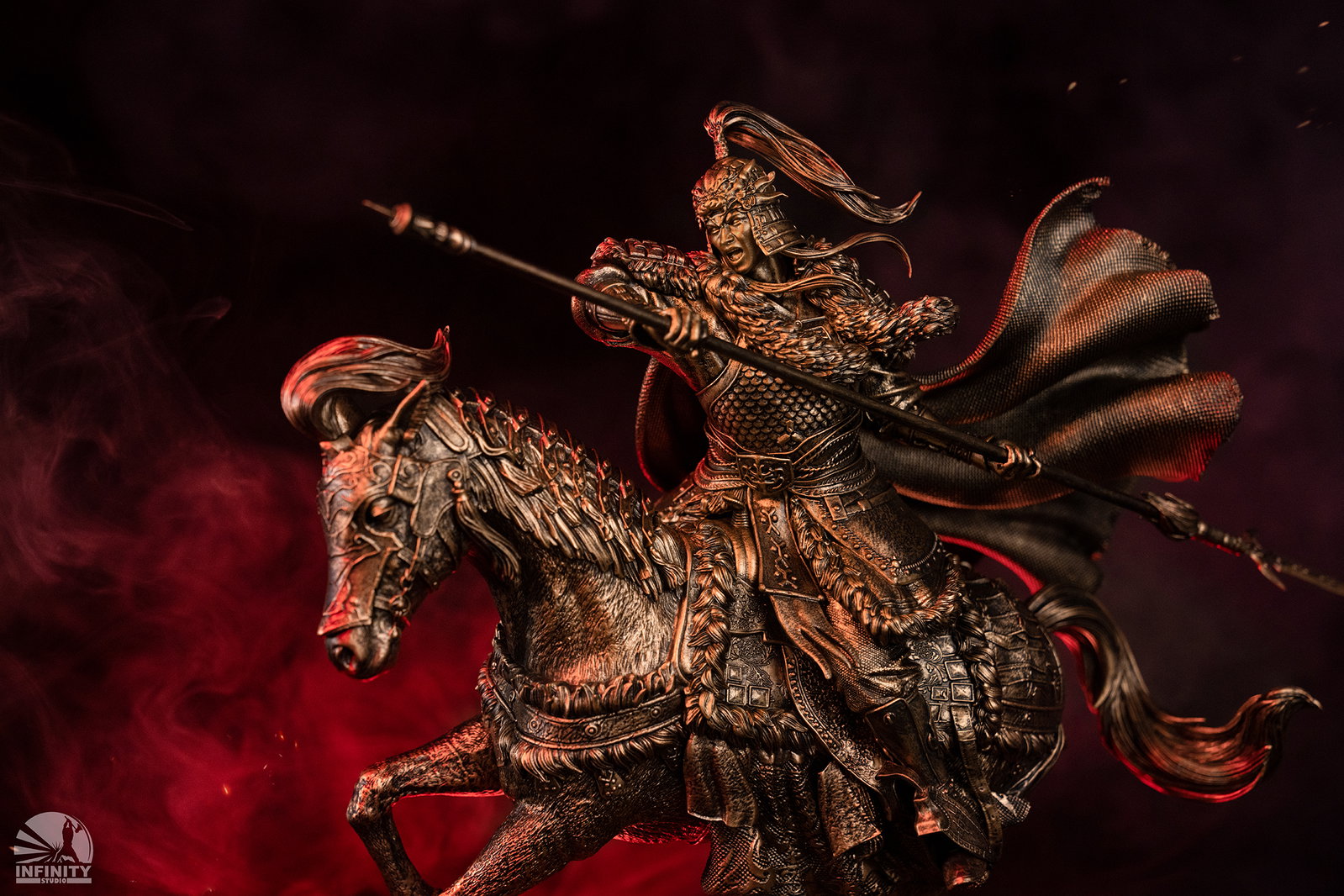 Three Kingdoms Heroes Series Ma Chao Bronze Version image 9