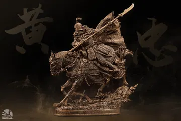 Three Kingdoms Heroes Series Huang Zhong Bronze Version