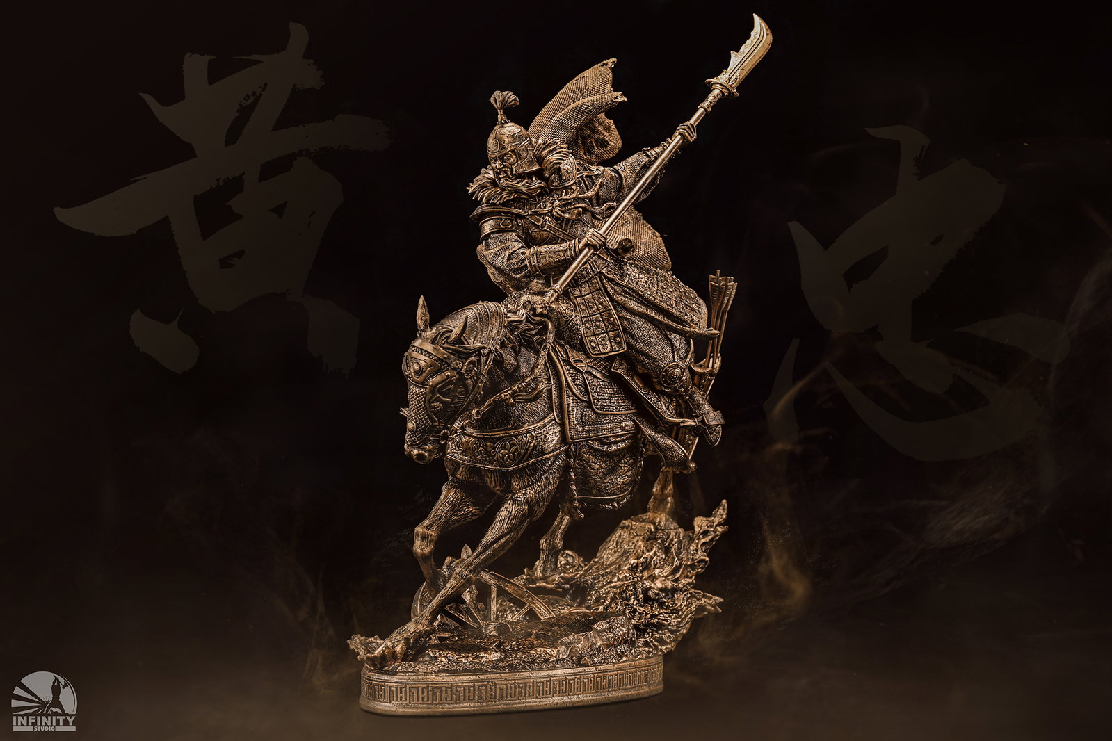 Three Kingdoms Heroes Series Huang Zhong Bronze Version image 2