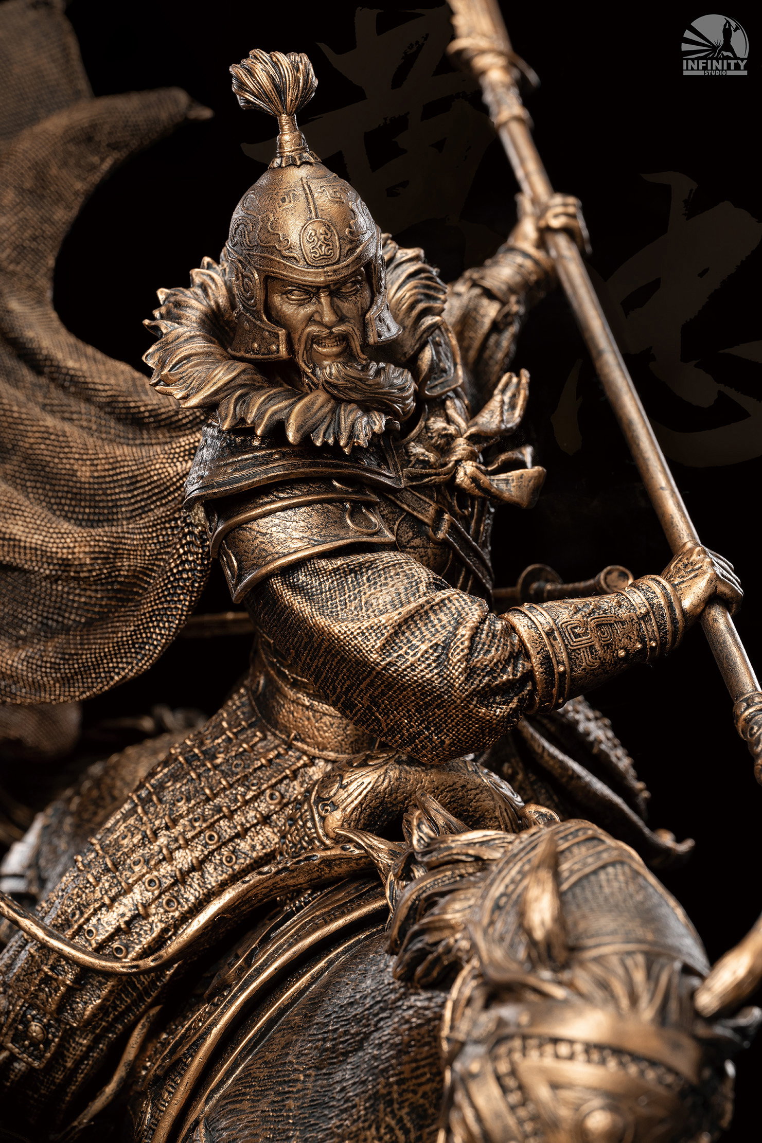 Three Kingdoms Heroes Series Huang Zhong Bronze Version image 5