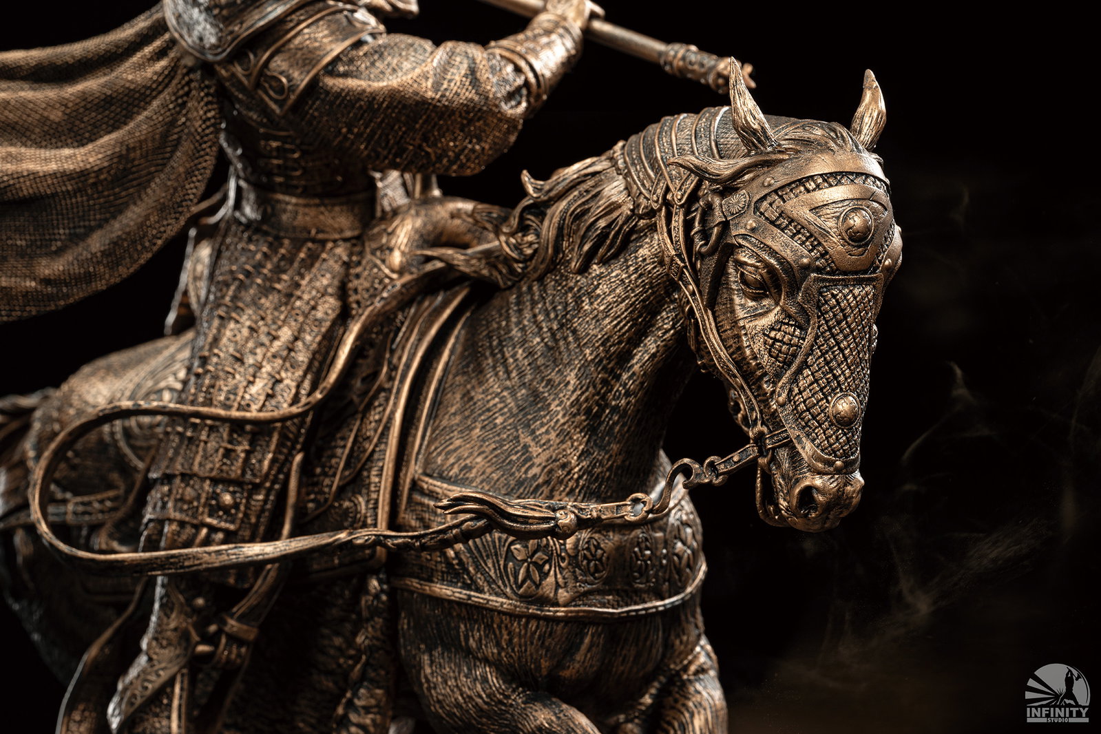 Three Kingdoms Heroes Series Huang Zhong Bronze Version image 6