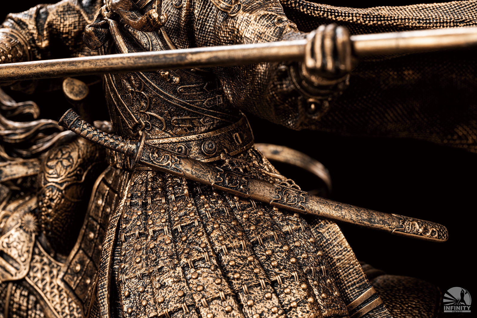 Three Kingdoms Heroes Series Huang Zhong Bronze Version image 9