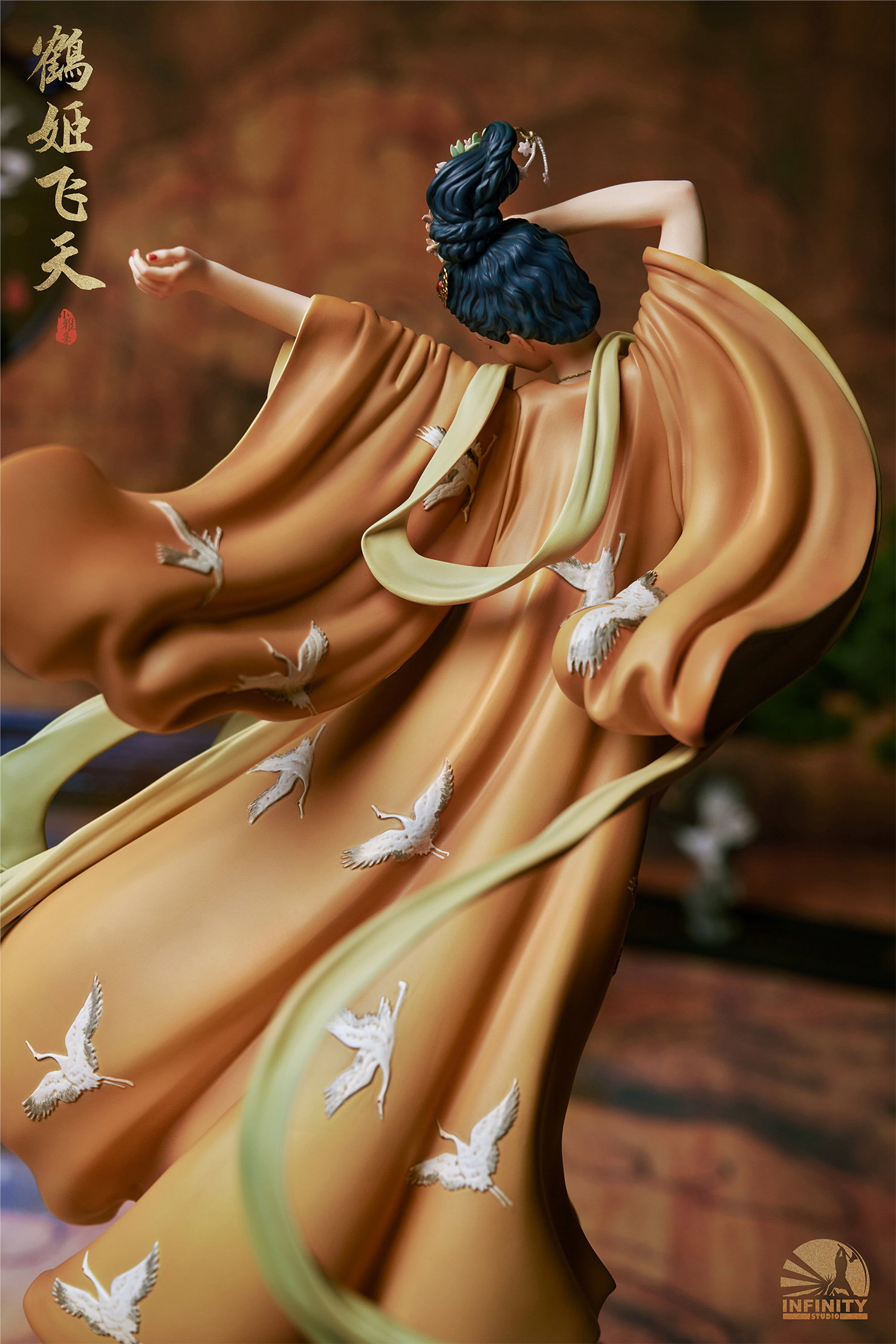 Little Elegant Collection Crane Princess Flying Apsara image 5