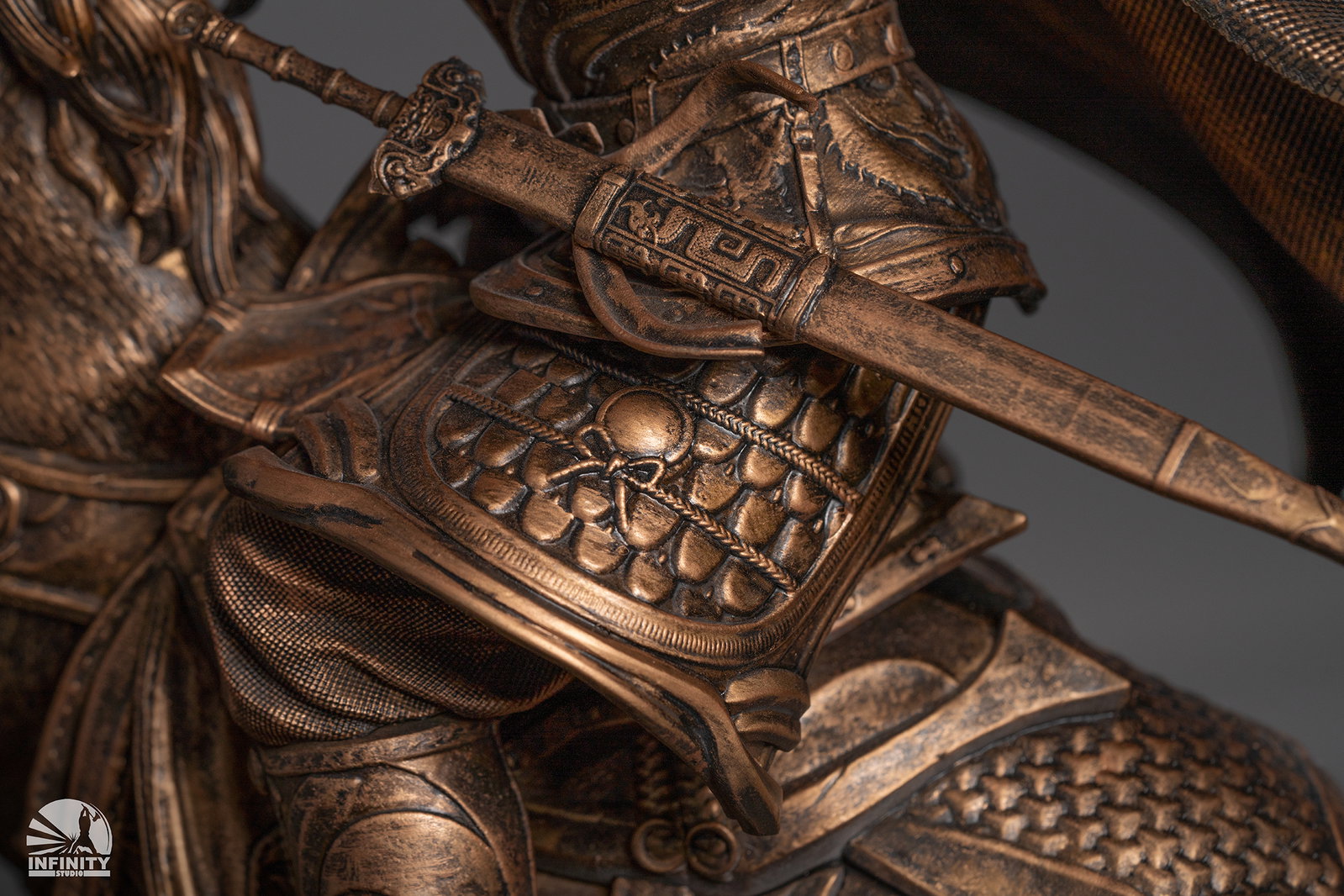 Three Kingdoms Heroes Series Zhao Yun Bronze Version image 6