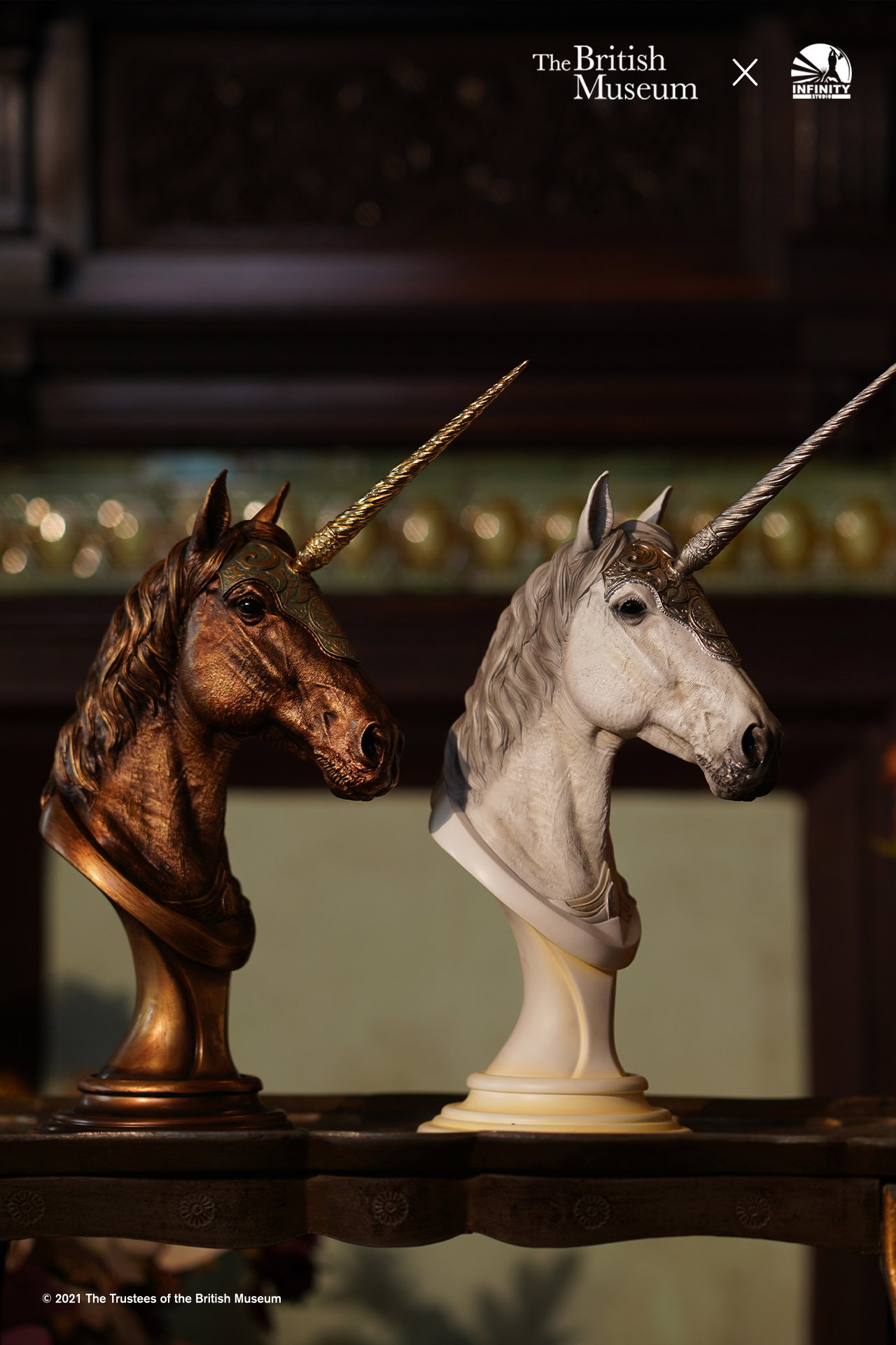 British Museum Collaboration Unicorn Art Statue image 5