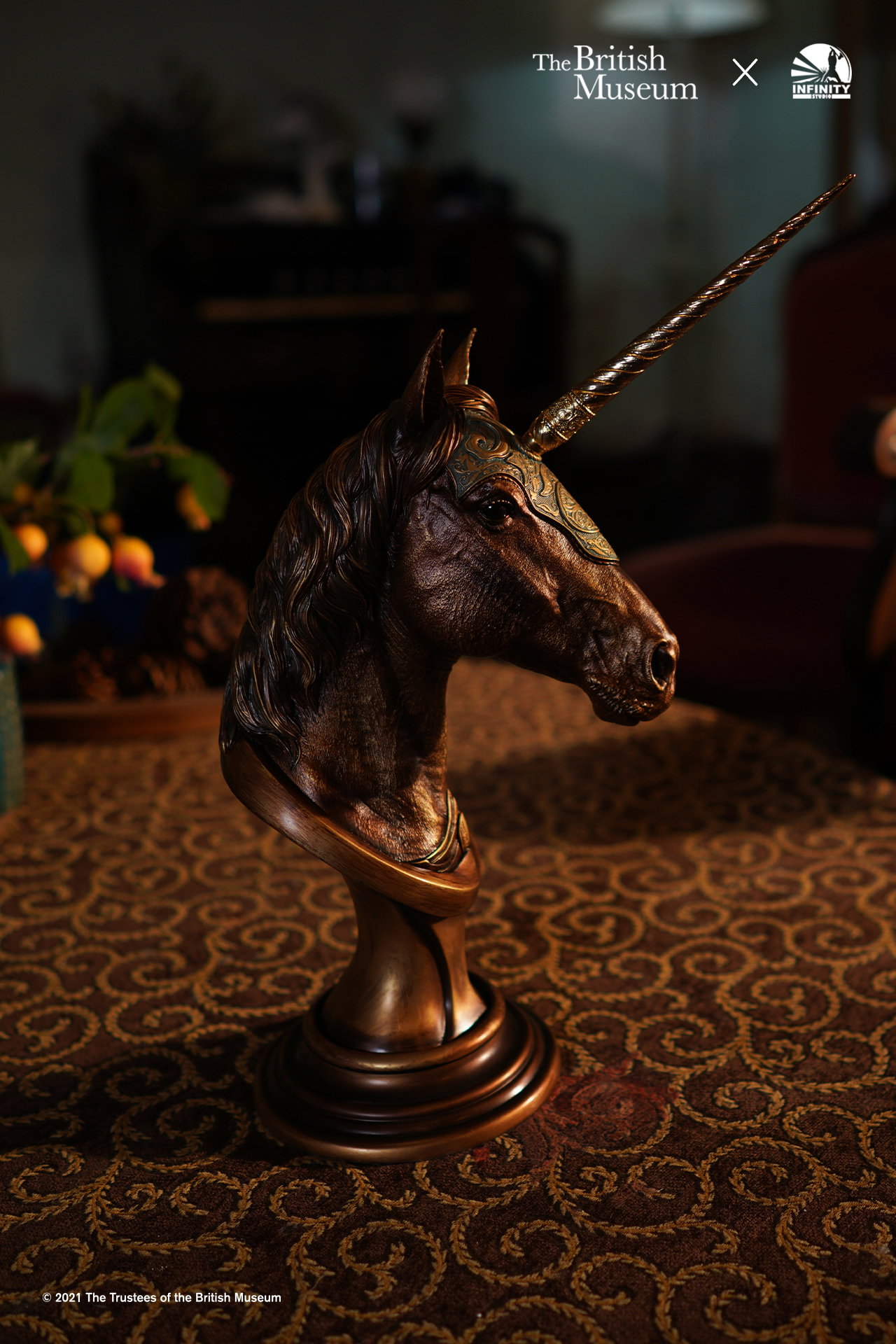 British Museum Collaboration Unicorn Art Statue image 7