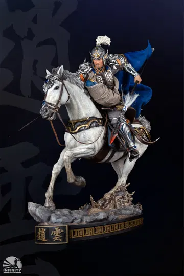 Three Kingdoms Five Tiger Generals Zhao Yun Statue