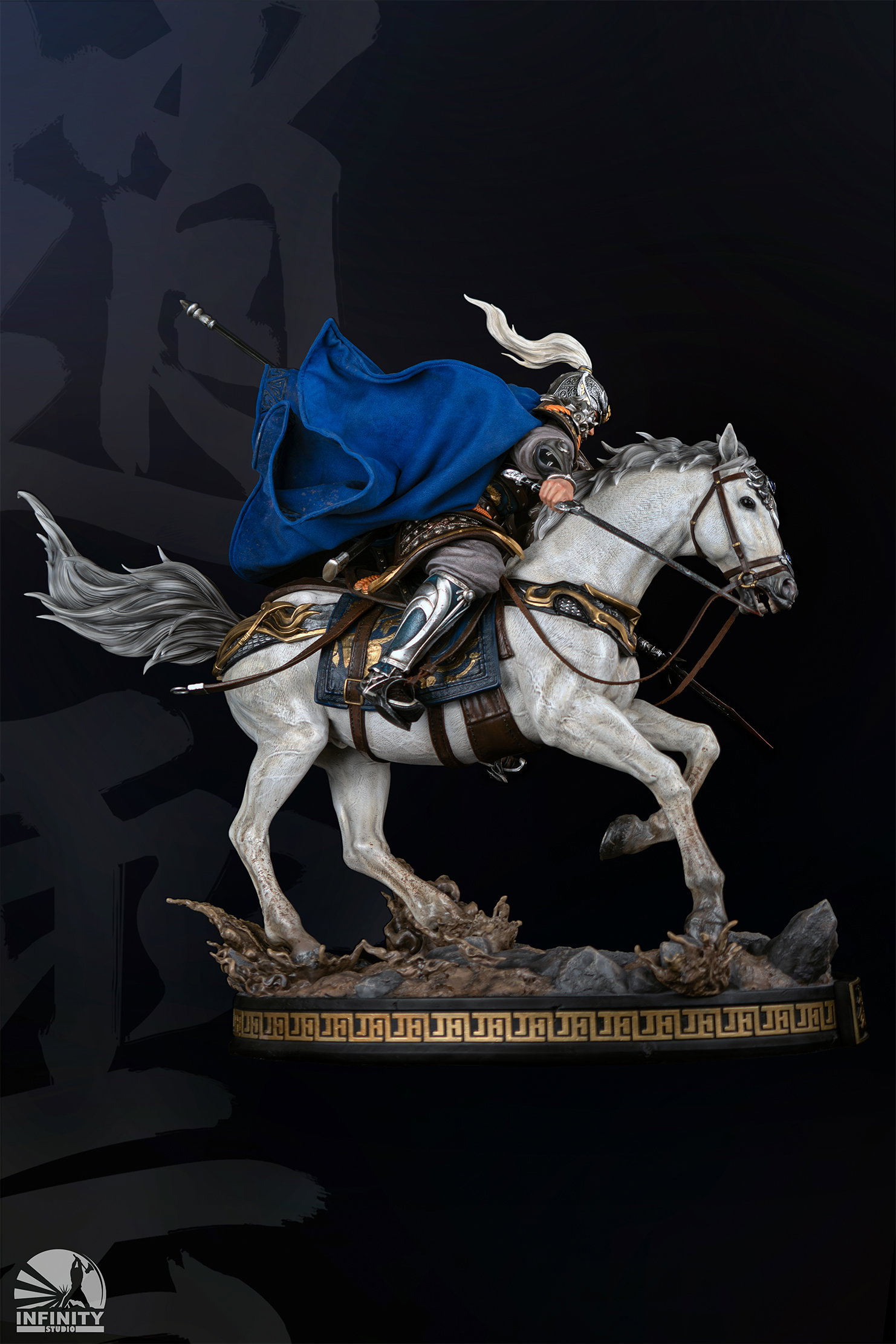 Three Kingdoms Five Tiger Generals Zhao Yun Statue image 3