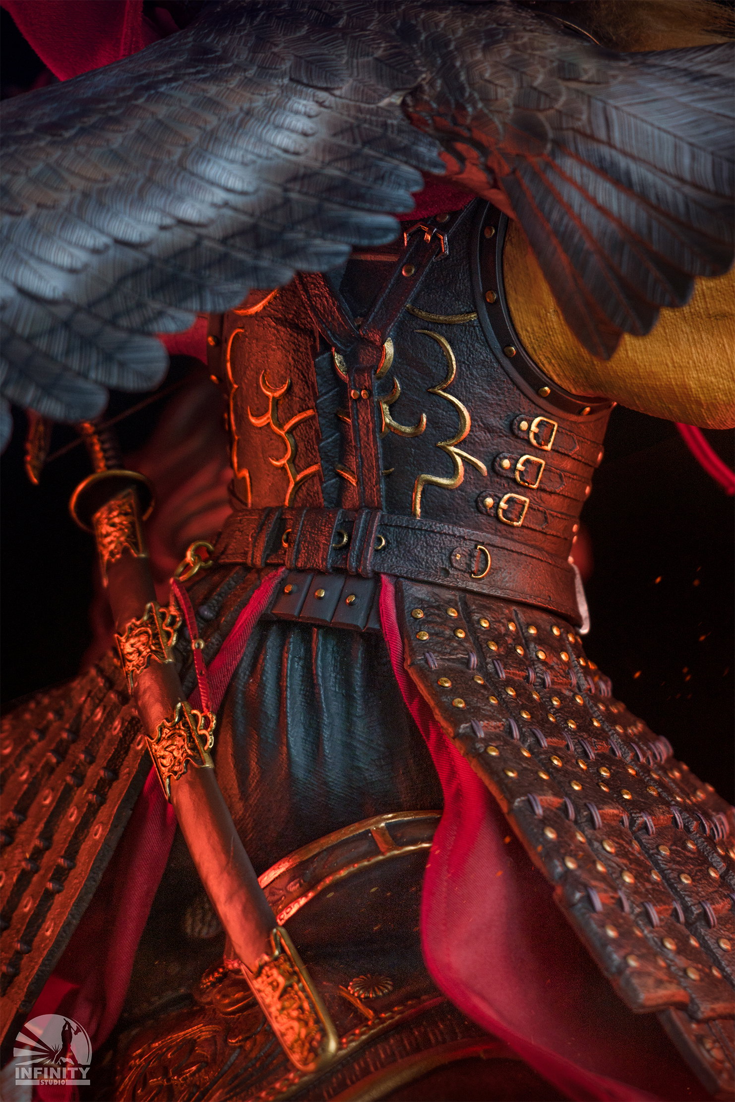 Three Kingdoms Five Tiger Generals Huang Zhong Statue image 9