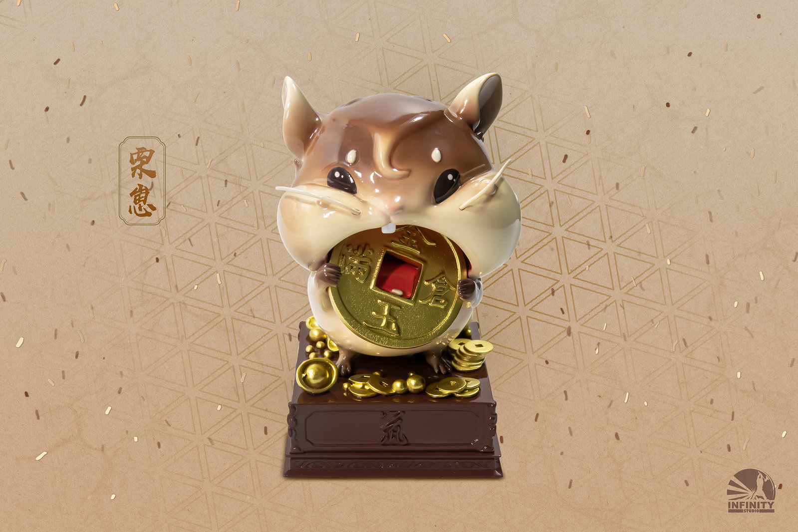 Cute National Treasure Series Full Storehouse of Gold and Jade image 8