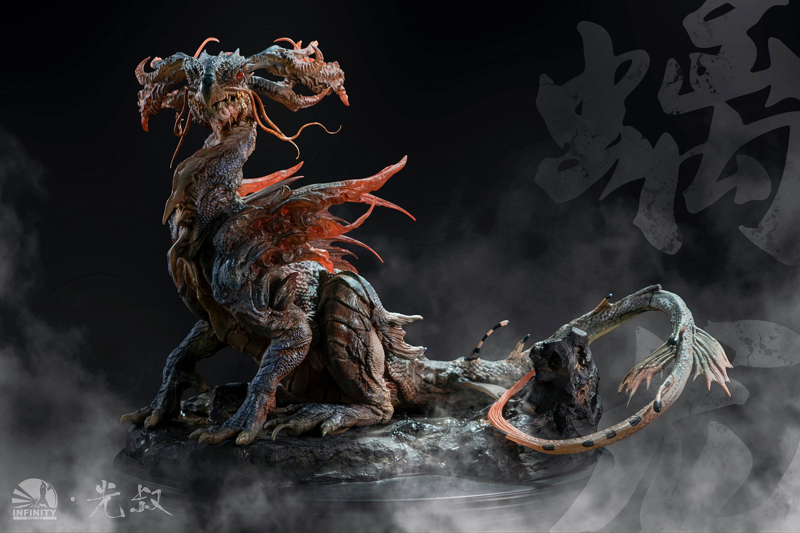 Artist Series · Golden Scale Strange Tales Great Chilong Dragon image 7