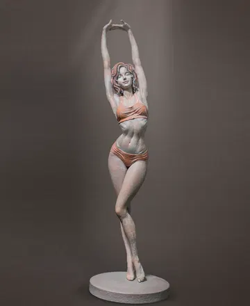 Little Elegant Collection Good Morning Girl