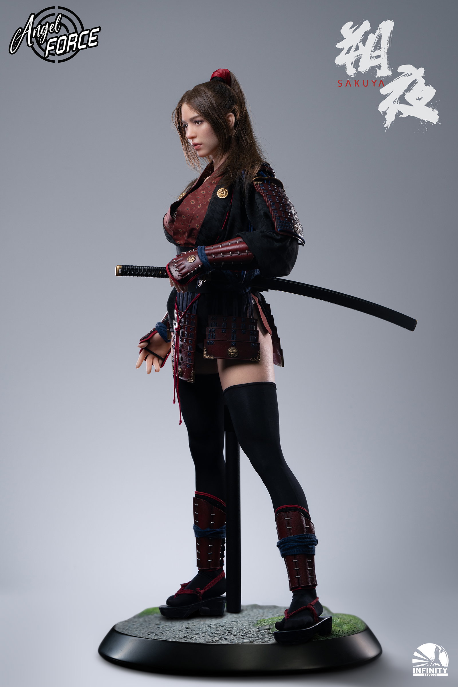 Angel Force Silicone Action Figure Series 朔夜(黑色ver.) image 2