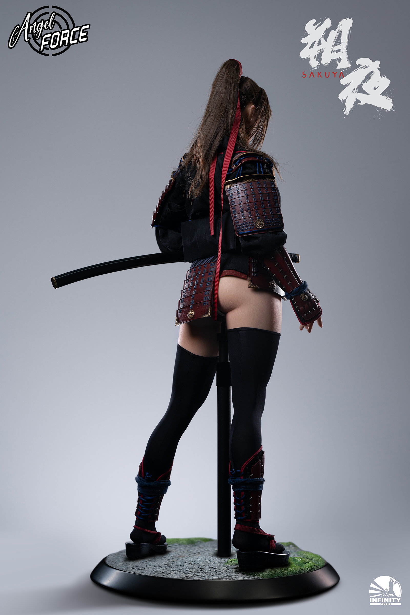 Angel Force Silicone Action Figure Series 朔夜(黑色ver.) image 3