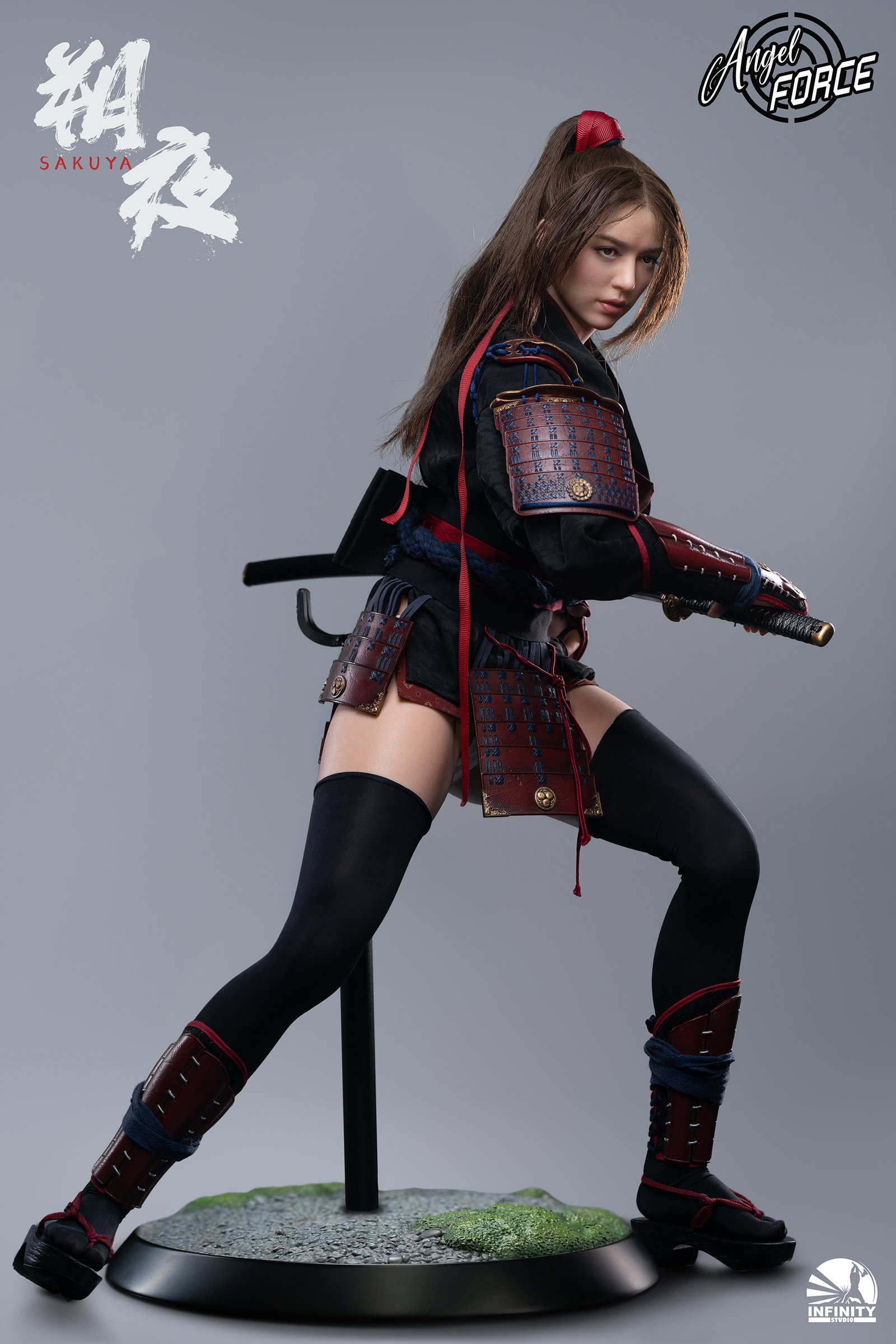 Angel Force Silicone Action Figure Series 朔夜(黑色ver.) image 4