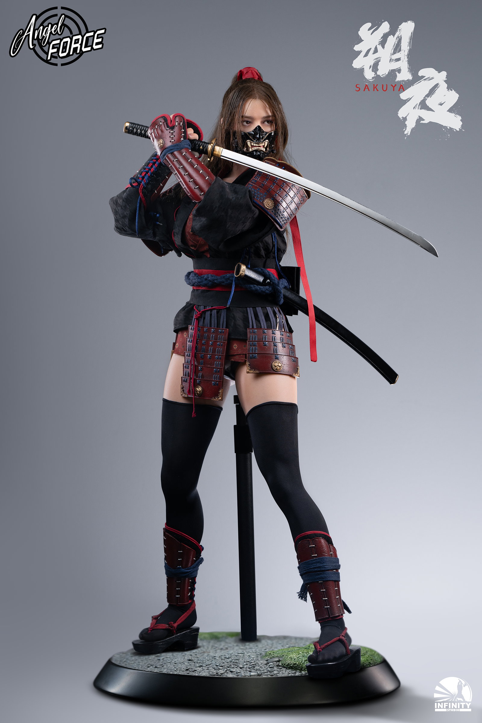 Angel Force Silicone Action Figure Series 朔夜(黑色ver.) image 5