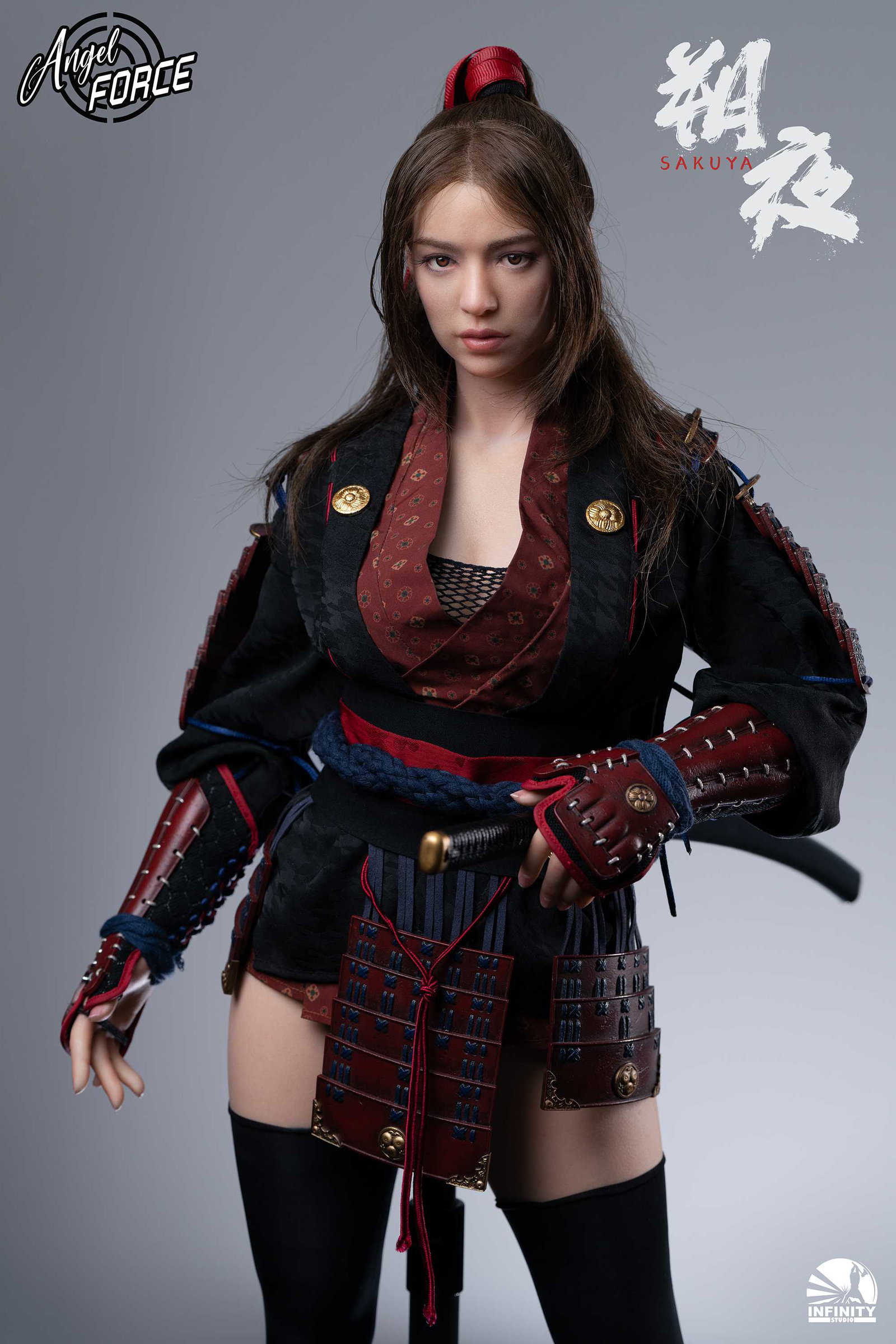 Angel Force Silicone Action Figure Series 朔夜(黑色ver.) image 6