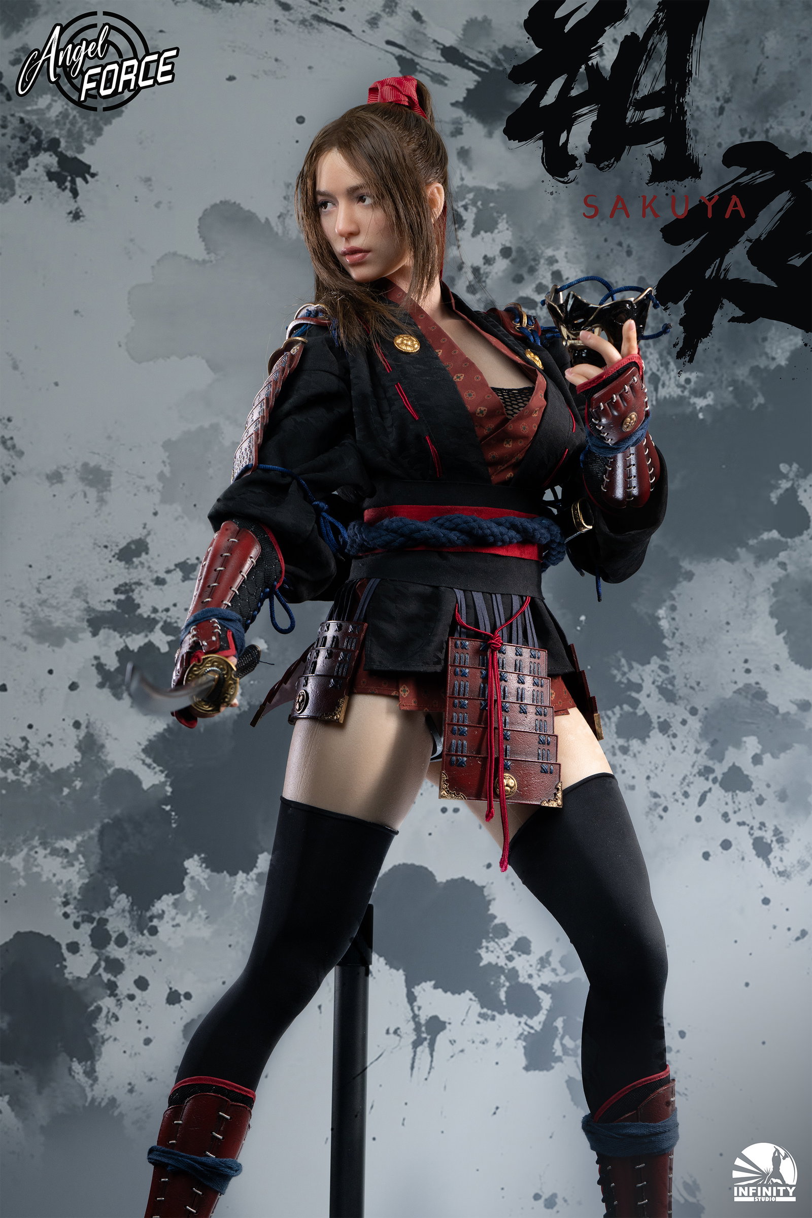 Angel Force Silicone Action Figure Series 朔夜(黑色ver.) image 7