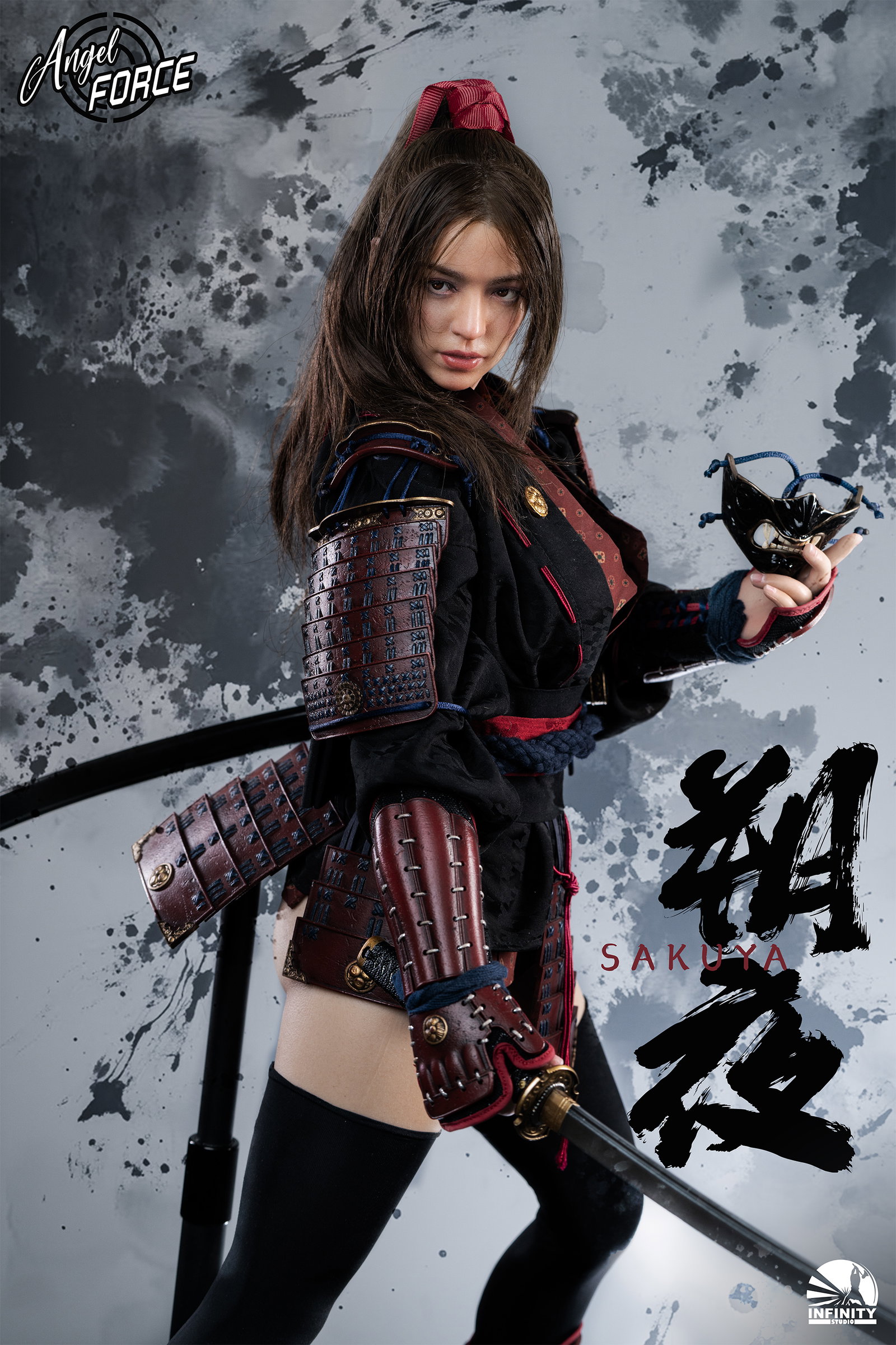 Angel Force Silicone Action Figure Series 朔夜(黑色ver.) image 8