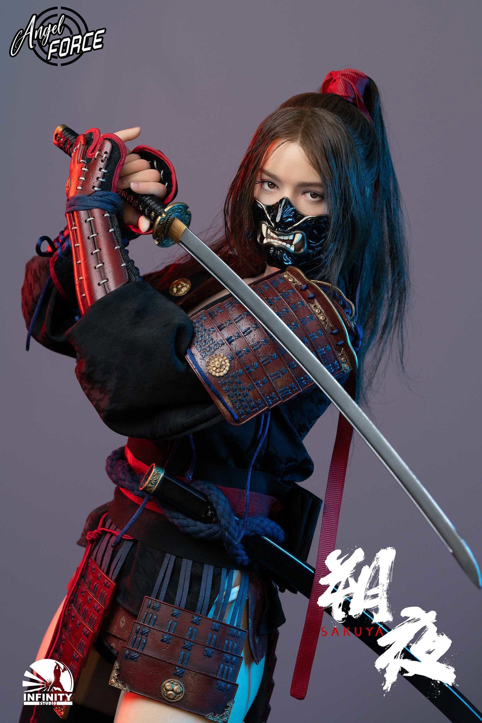 Angel Force Silicone Action Figure Series 朔夜(黑色ver.) image 9