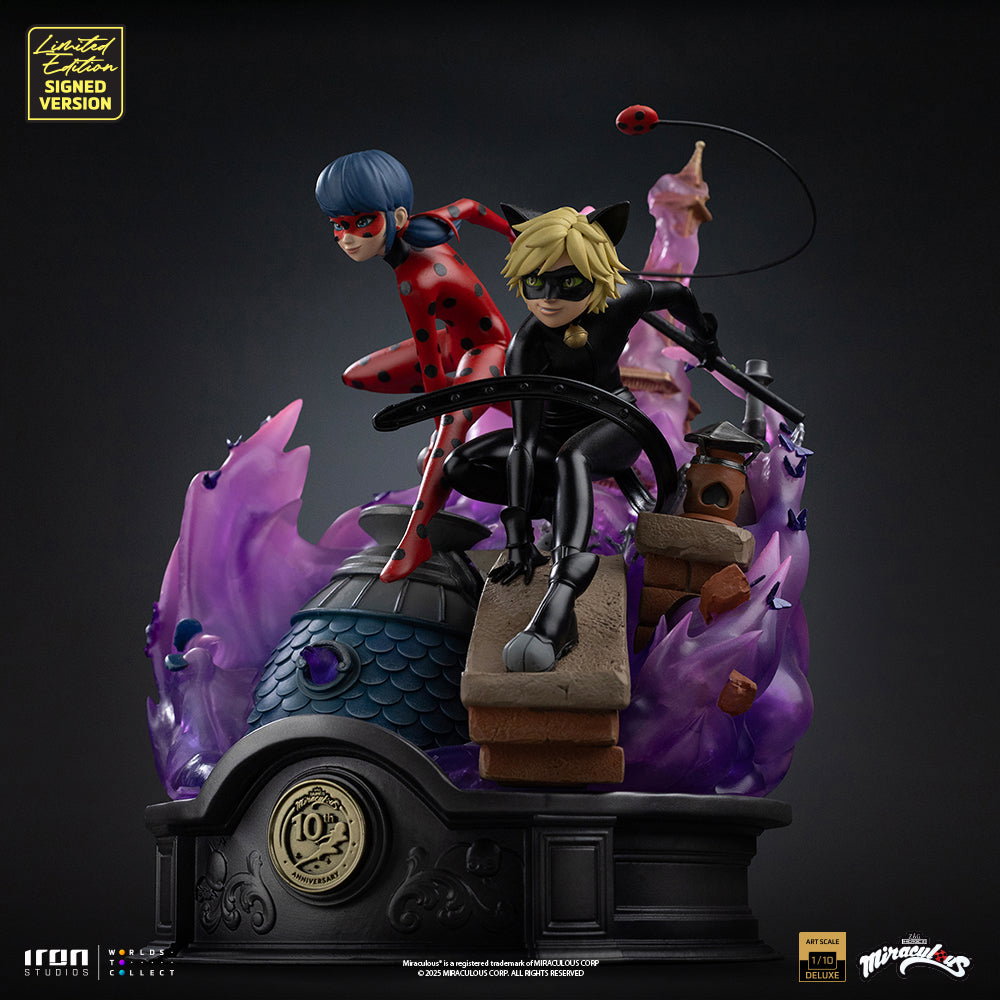Ladybug and Cat Noir - Miraculous 10th Anniversary Signed Edition - Deluxe image 3