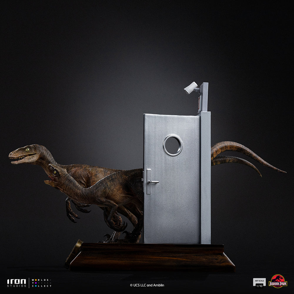 Raptors at the Kitchen's Door - Jurassic Park image 10