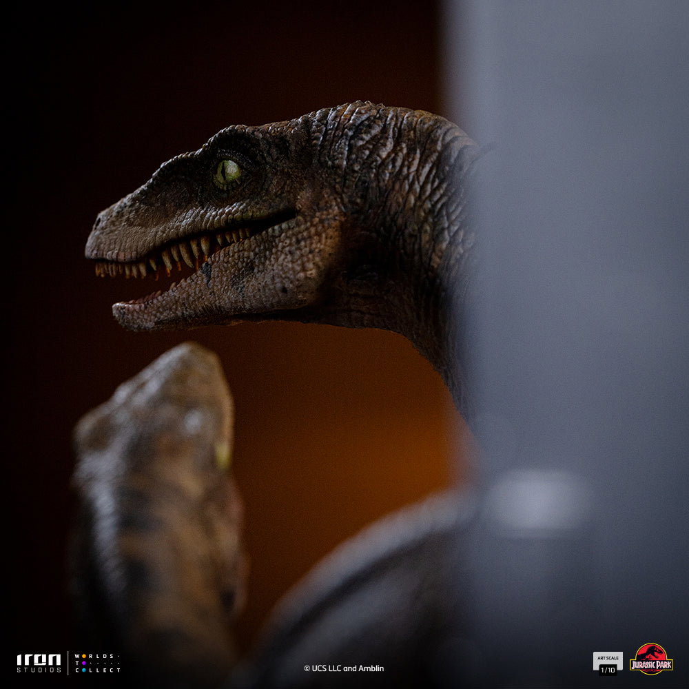 Raptors at the Kitchen's Door - Jurassic Park image 3