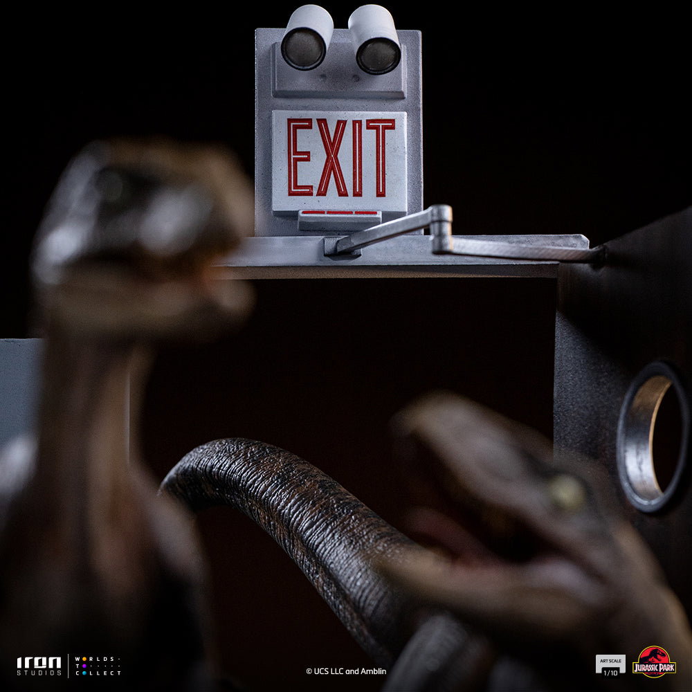 Raptors at the Kitchen's Door - Jurassic Park image 5