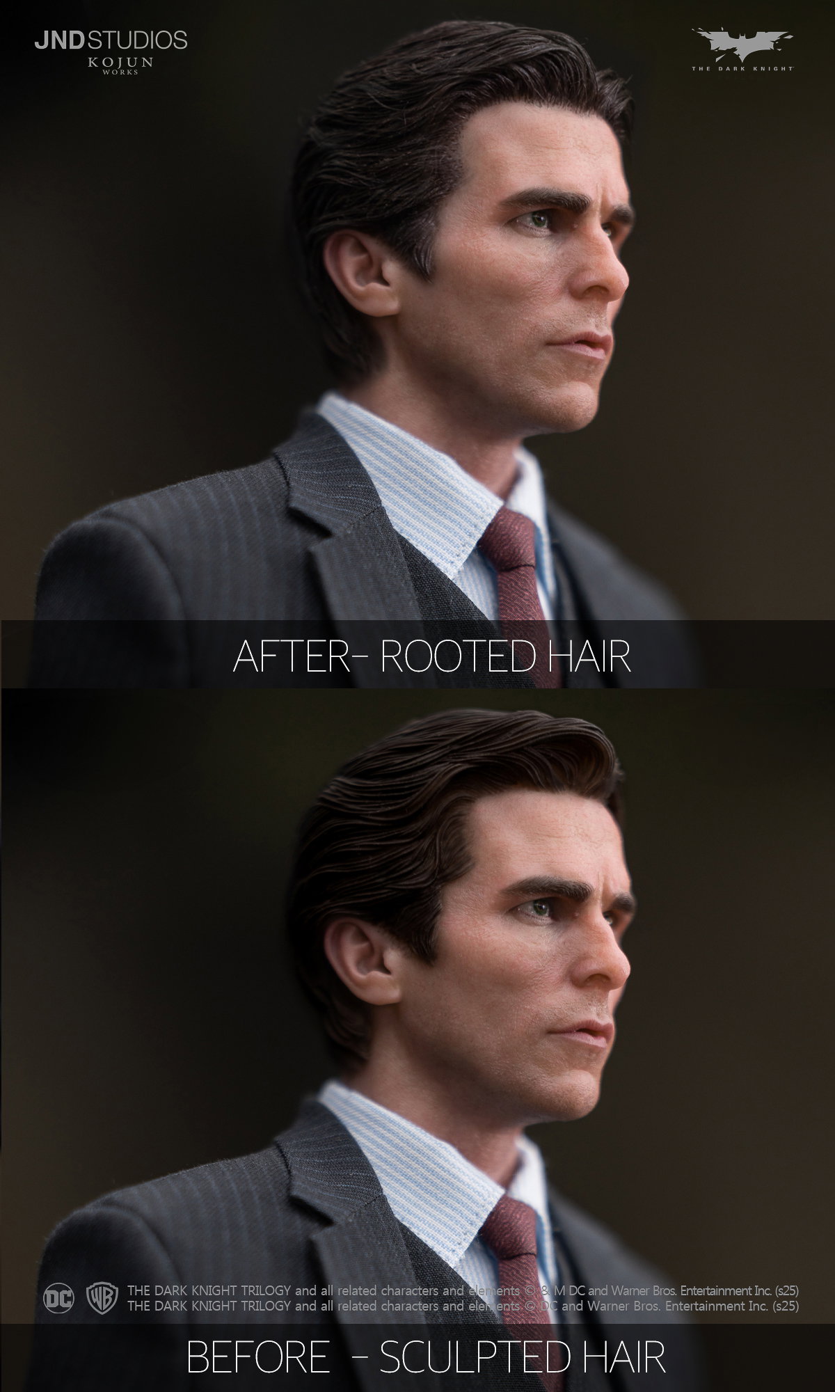 [Rooted Hair Updated] KOJUN Works Bruce Wayne of The Dark Knight (Type - C) image 4
