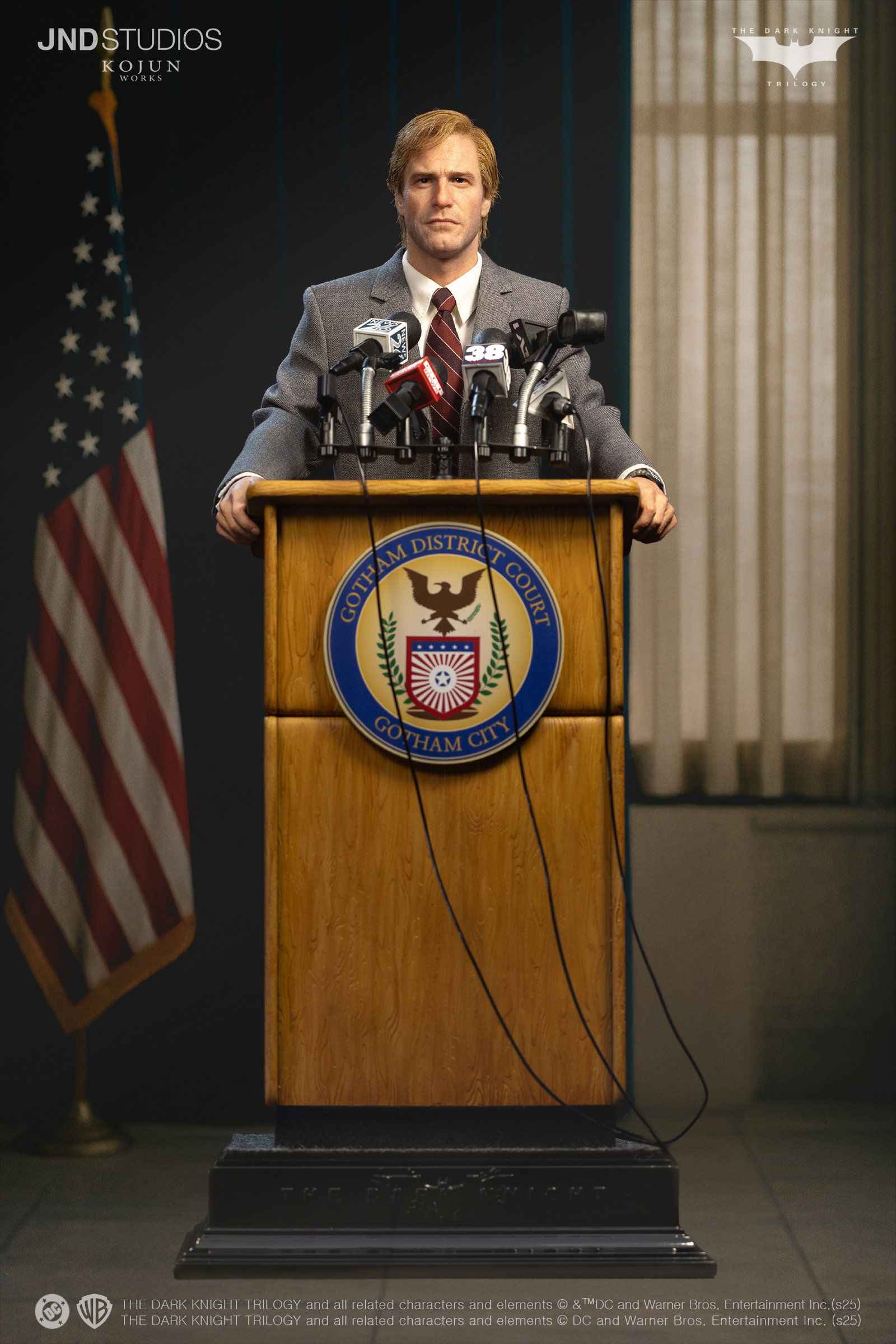 Harvey Dent & Two - Face of The Dark Knight Trilogy C - Type image 2