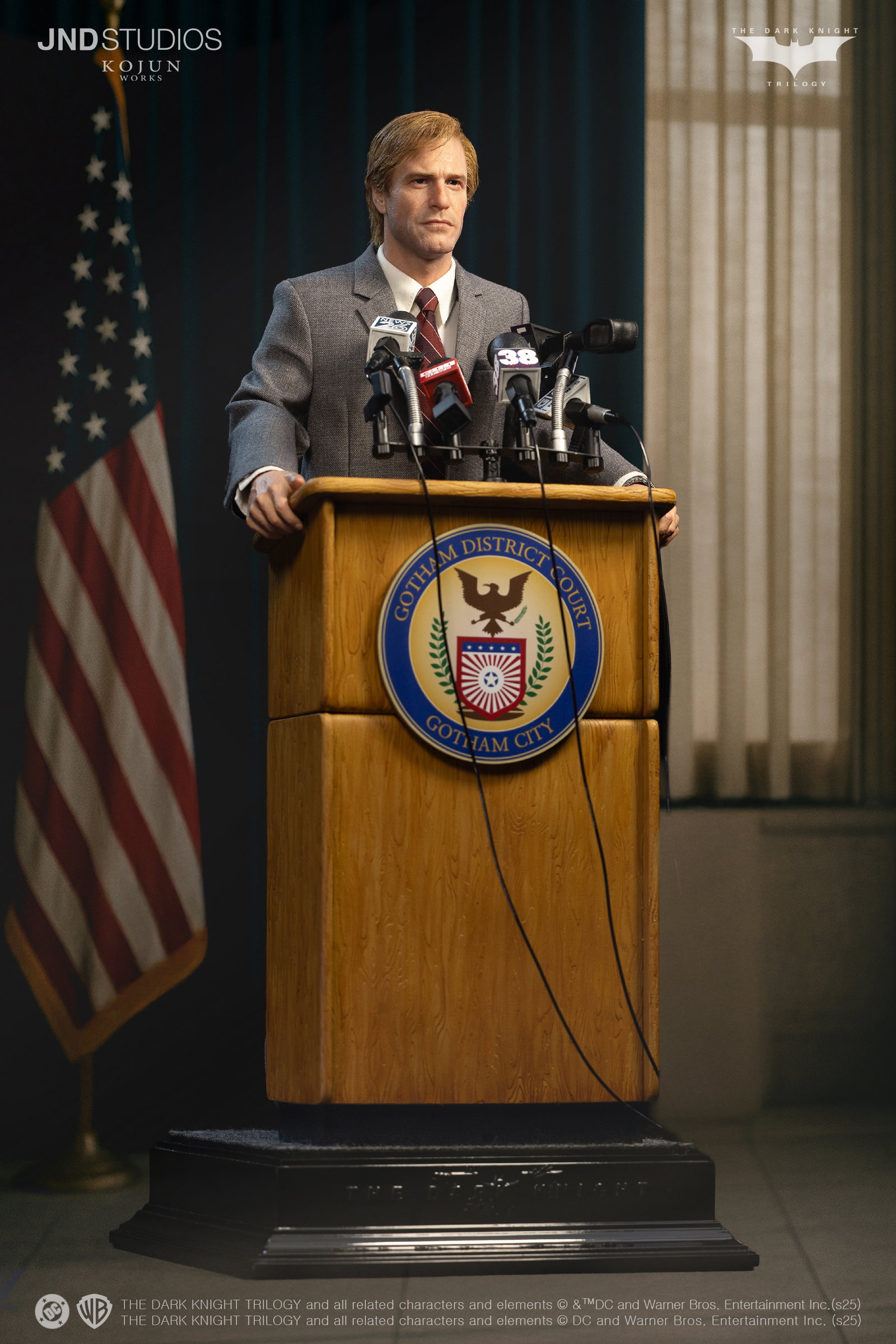 Harvey Dent & Two - Face of The Dark Knight Trilogy C - Type image 3