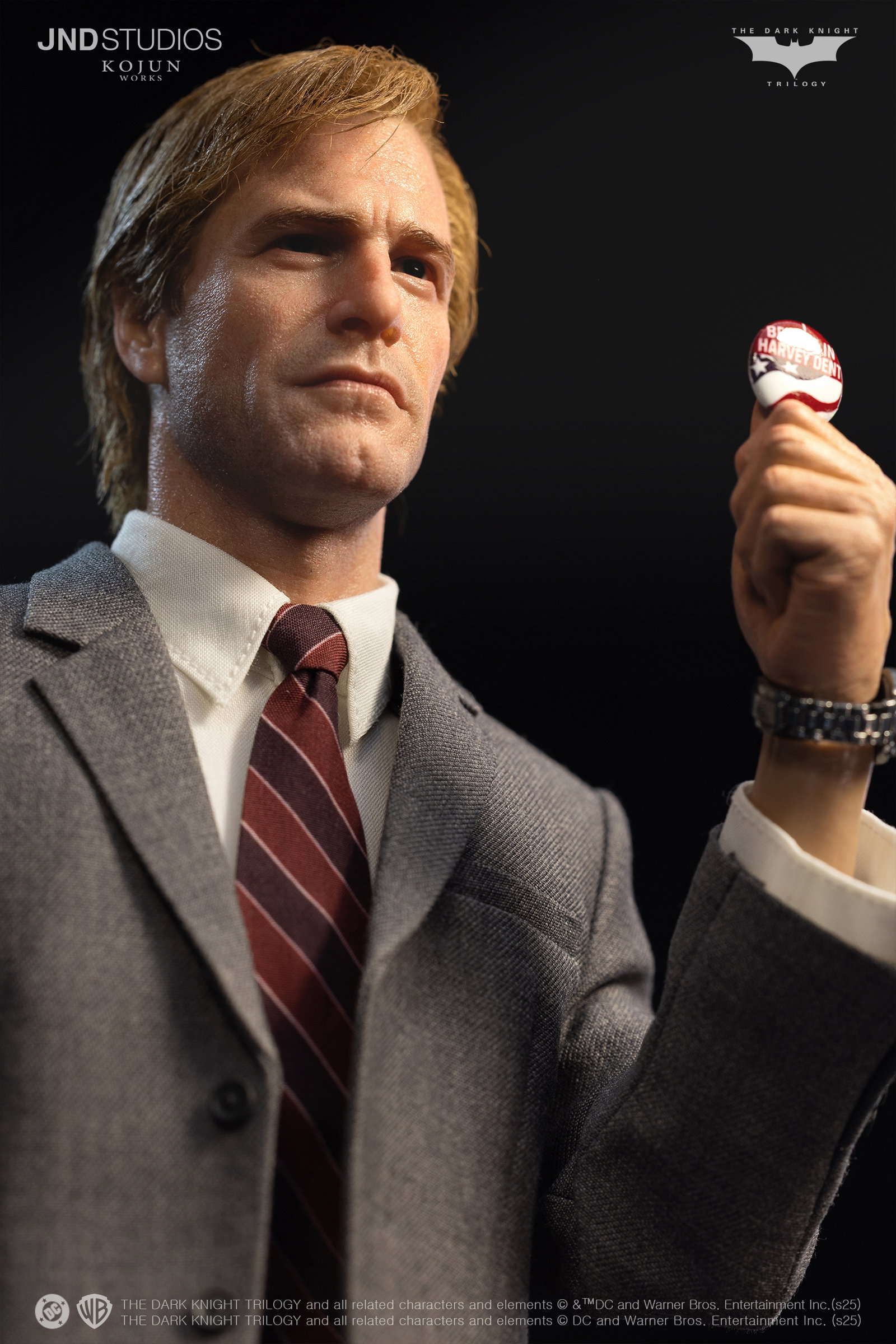Harvey Dent & Two - Face of The Dark Knight Trilogy C - Type image 8