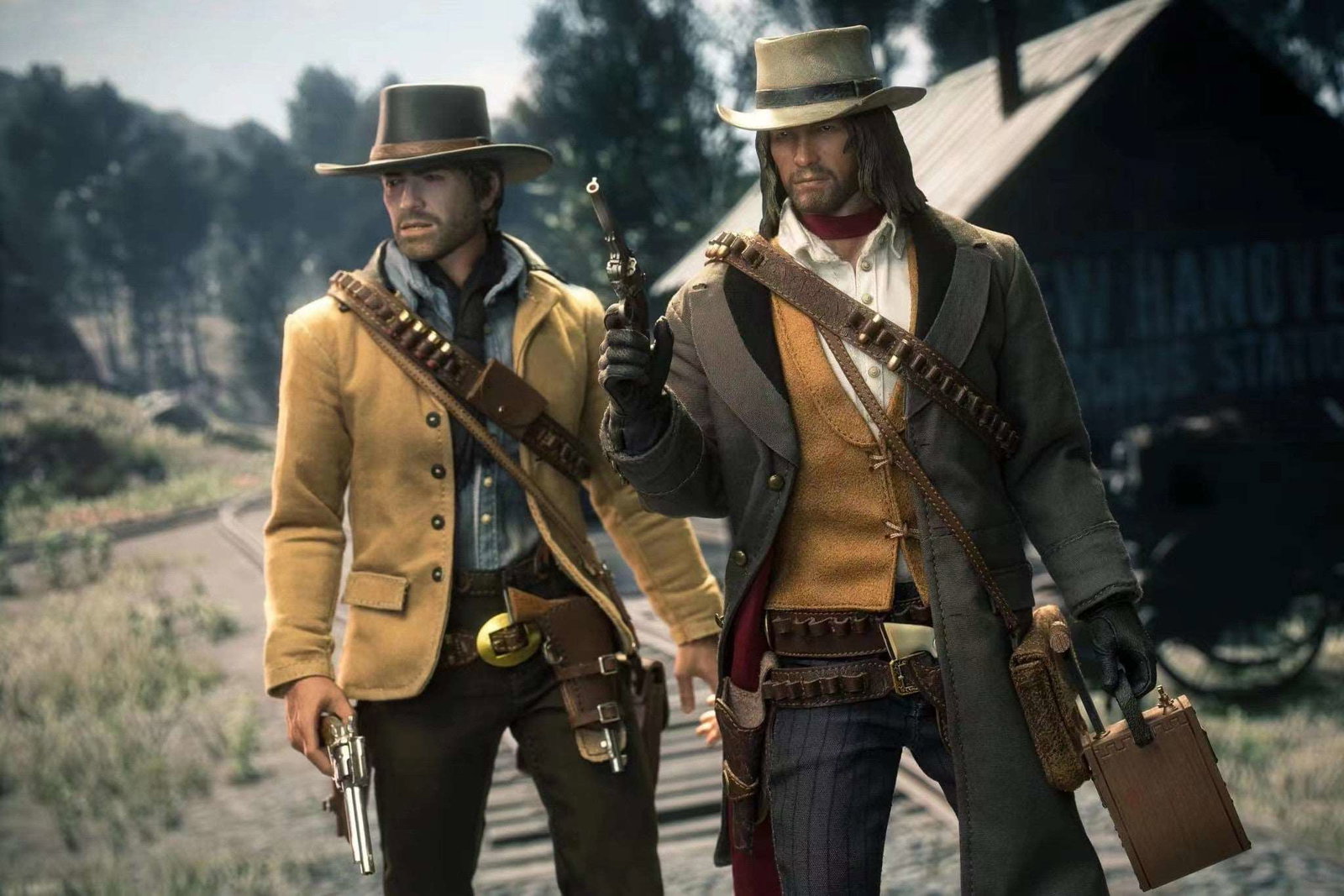 Red Dead Redemption John Marston 2 Heads image 8