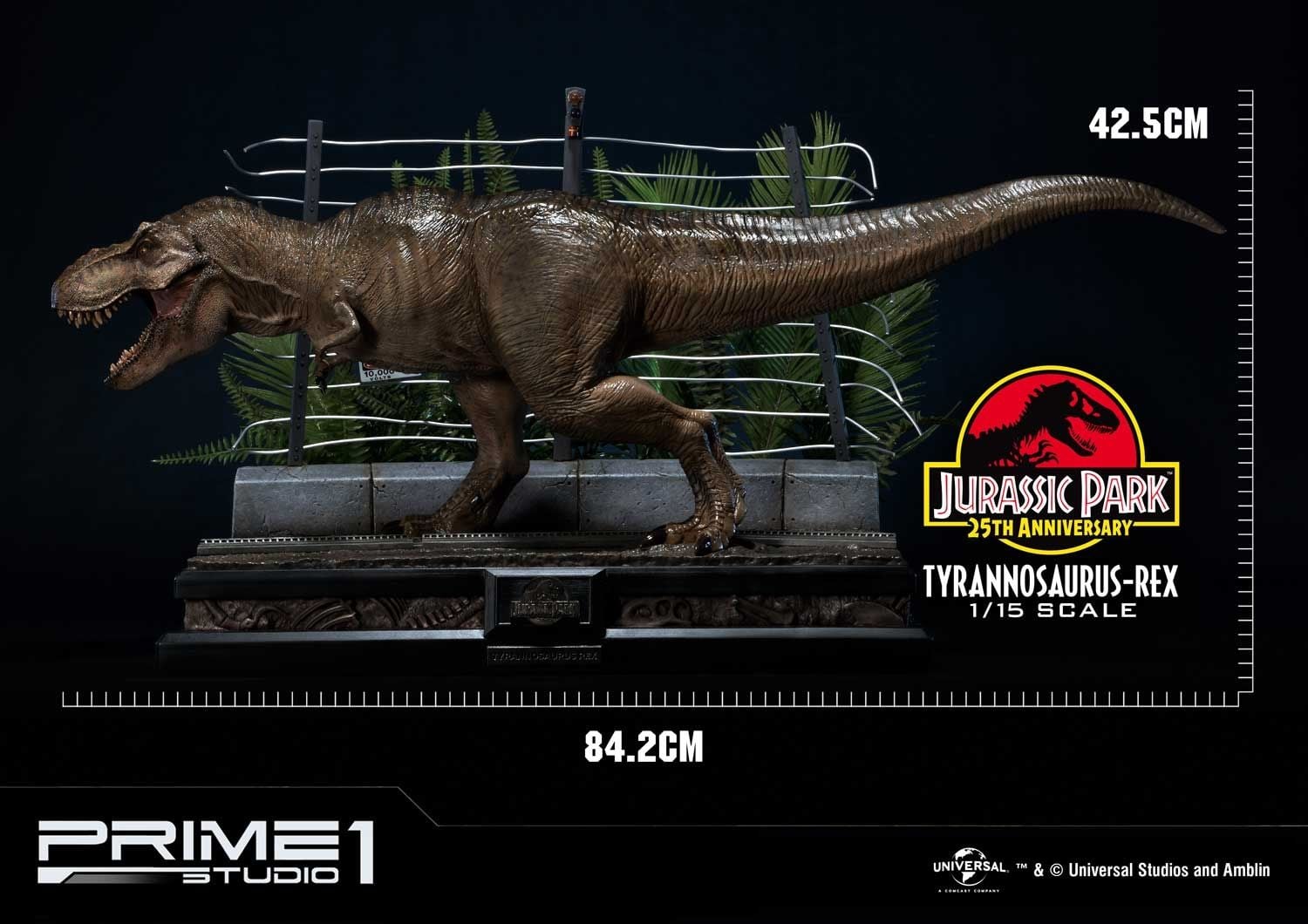 Jurassic Park (Film) Tyrannosaurus-Rex 1/15 scale EX Version image 2