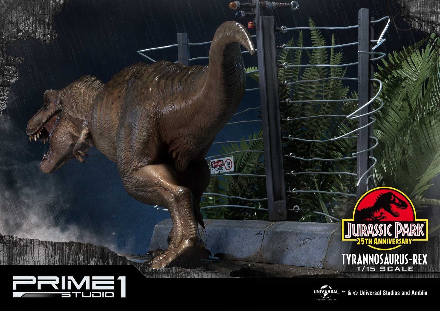 Jurassic Park (Film) Tyrannosaurus-Rex 1/15 scale EX Version image 6